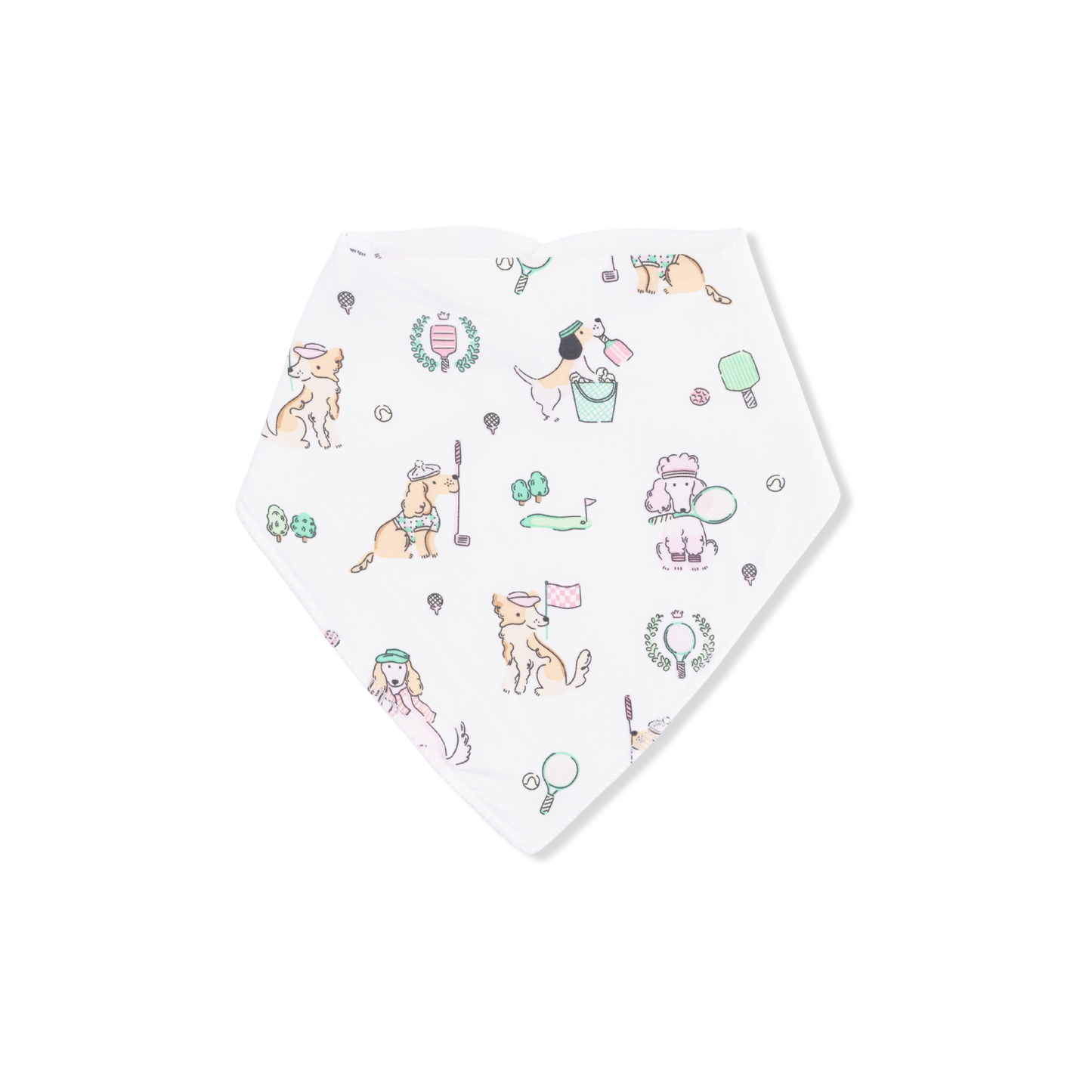 Country Club Dogs Pink - Bandana Bib