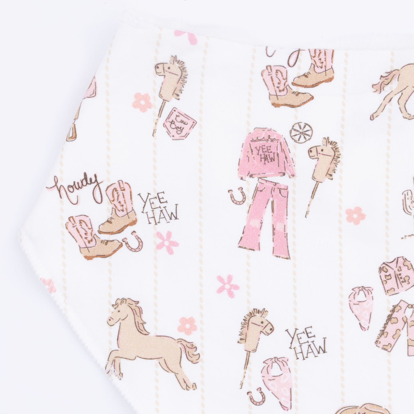 Cowgirl Nursery - Bandana Bib