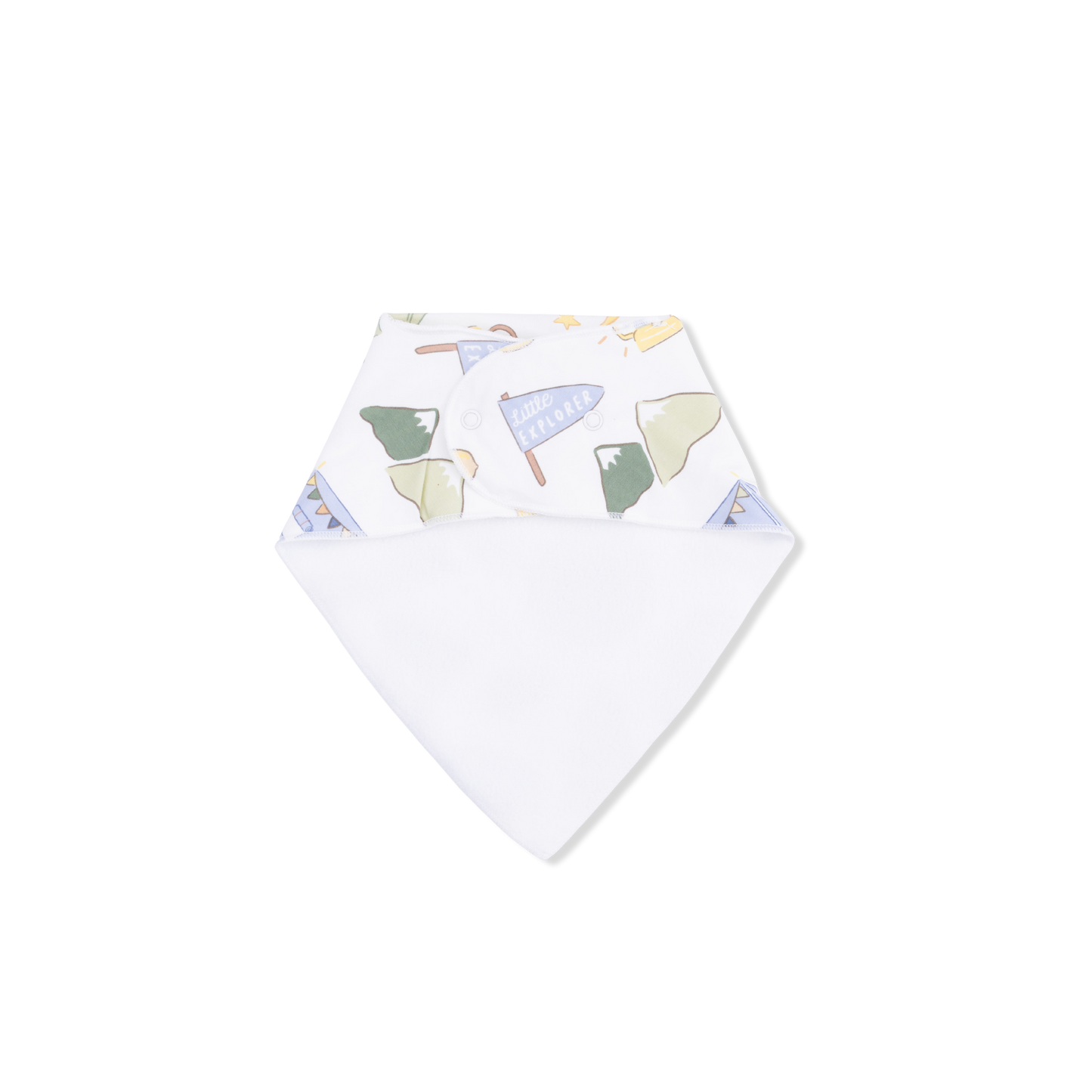 Camping Blue - Bandana Bib-Angel Dear