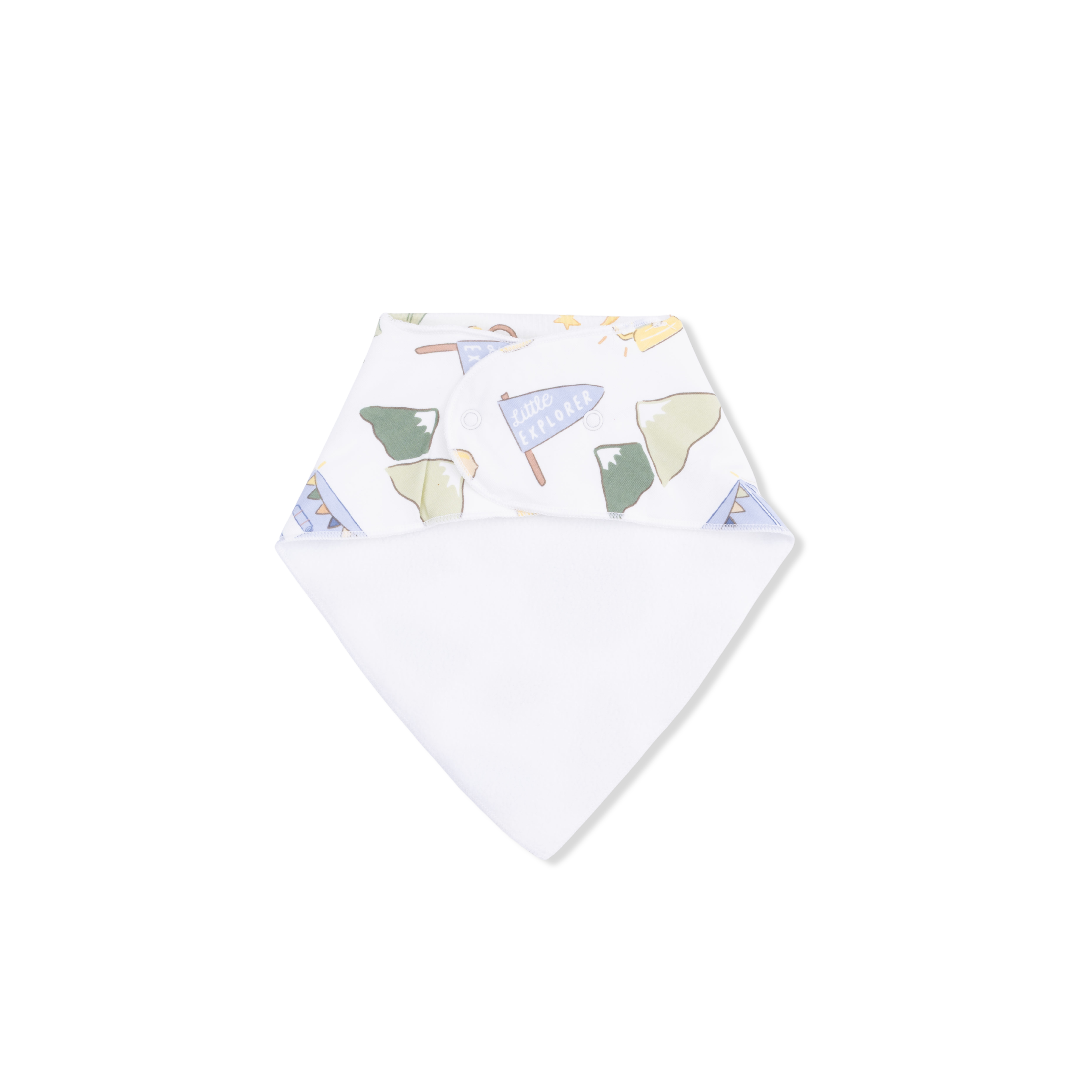 Camping Blue - Bandana Bib-Angel Dear