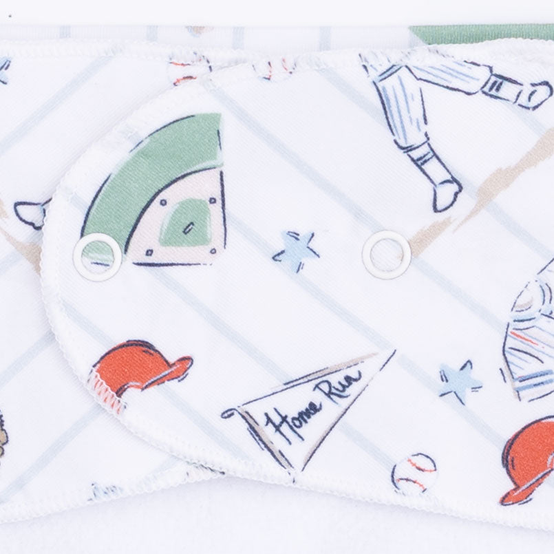 Home Run Baseball - Bandana Bib-Angel Dear