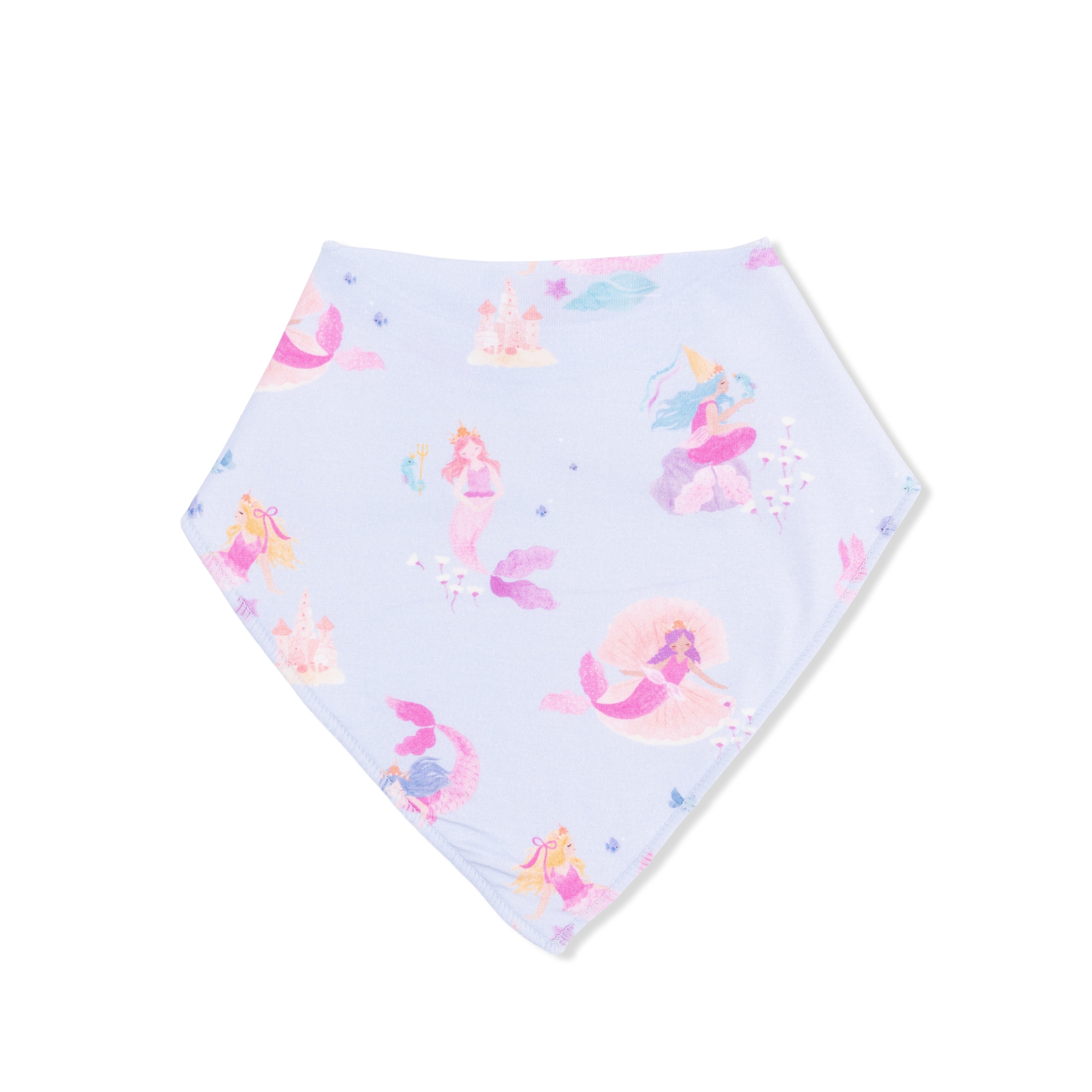 Mermaid Princesses - Bandana Bib-Angel Dear