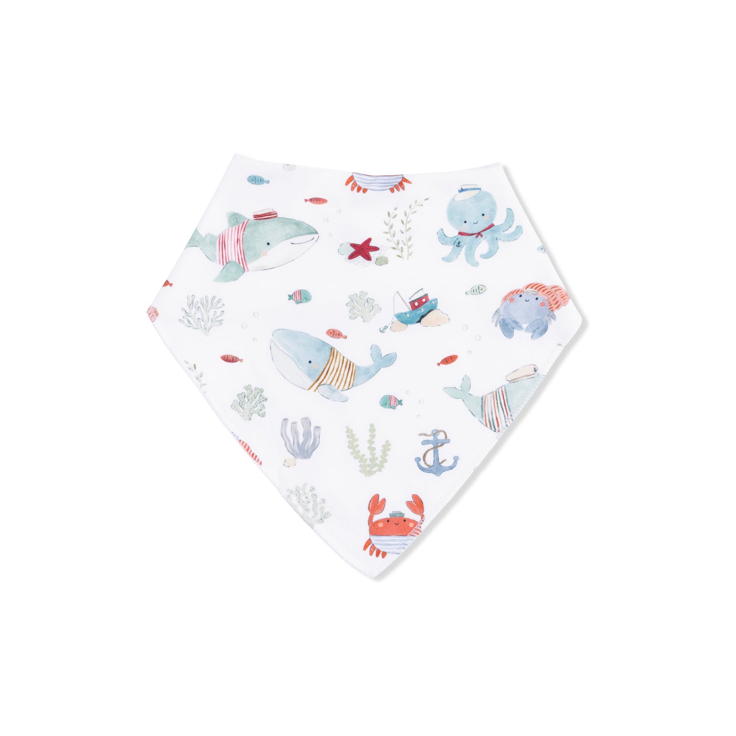 Sailor Sea Creatures - Bandana Bib