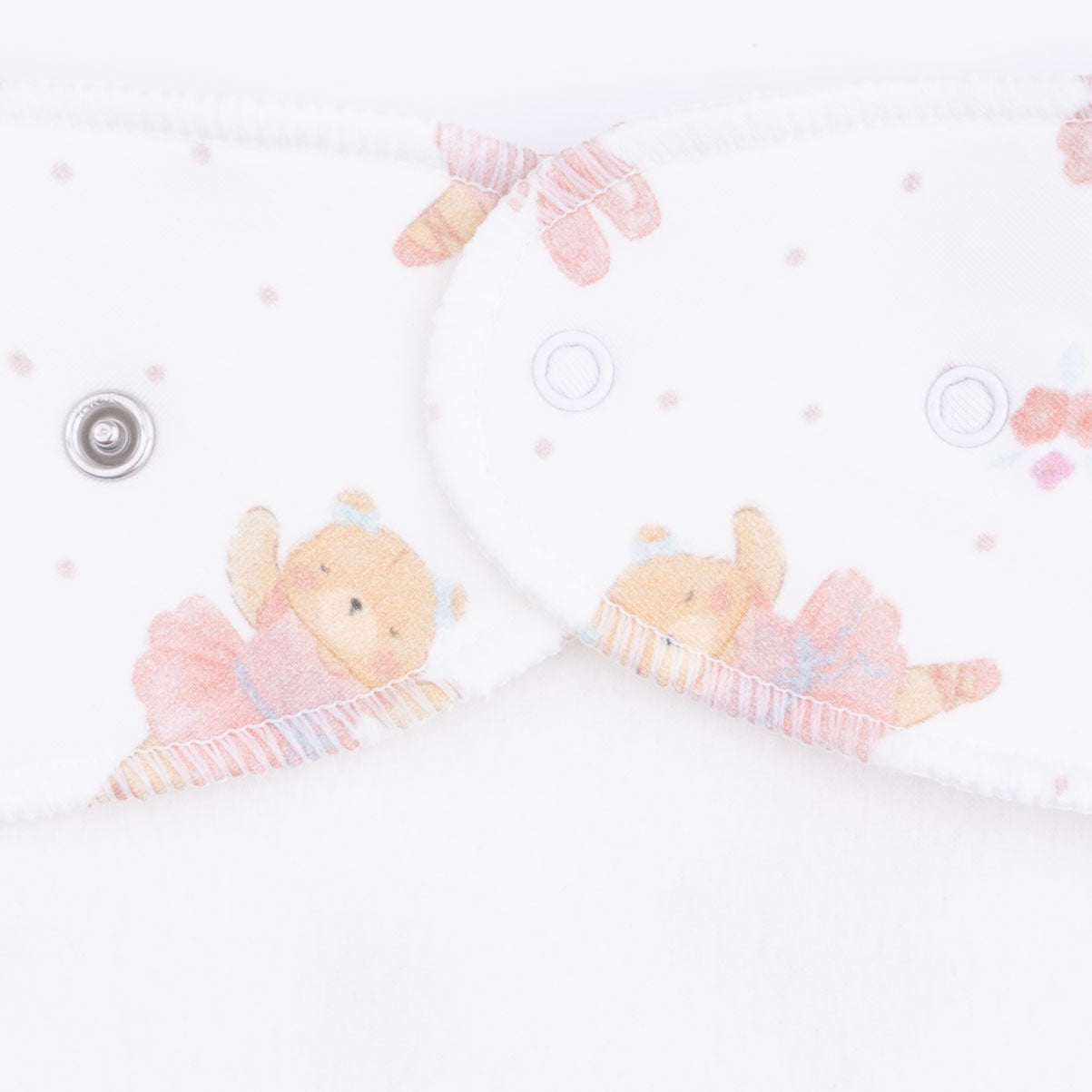 Teddy Bear Ballerina - Bandana Bib