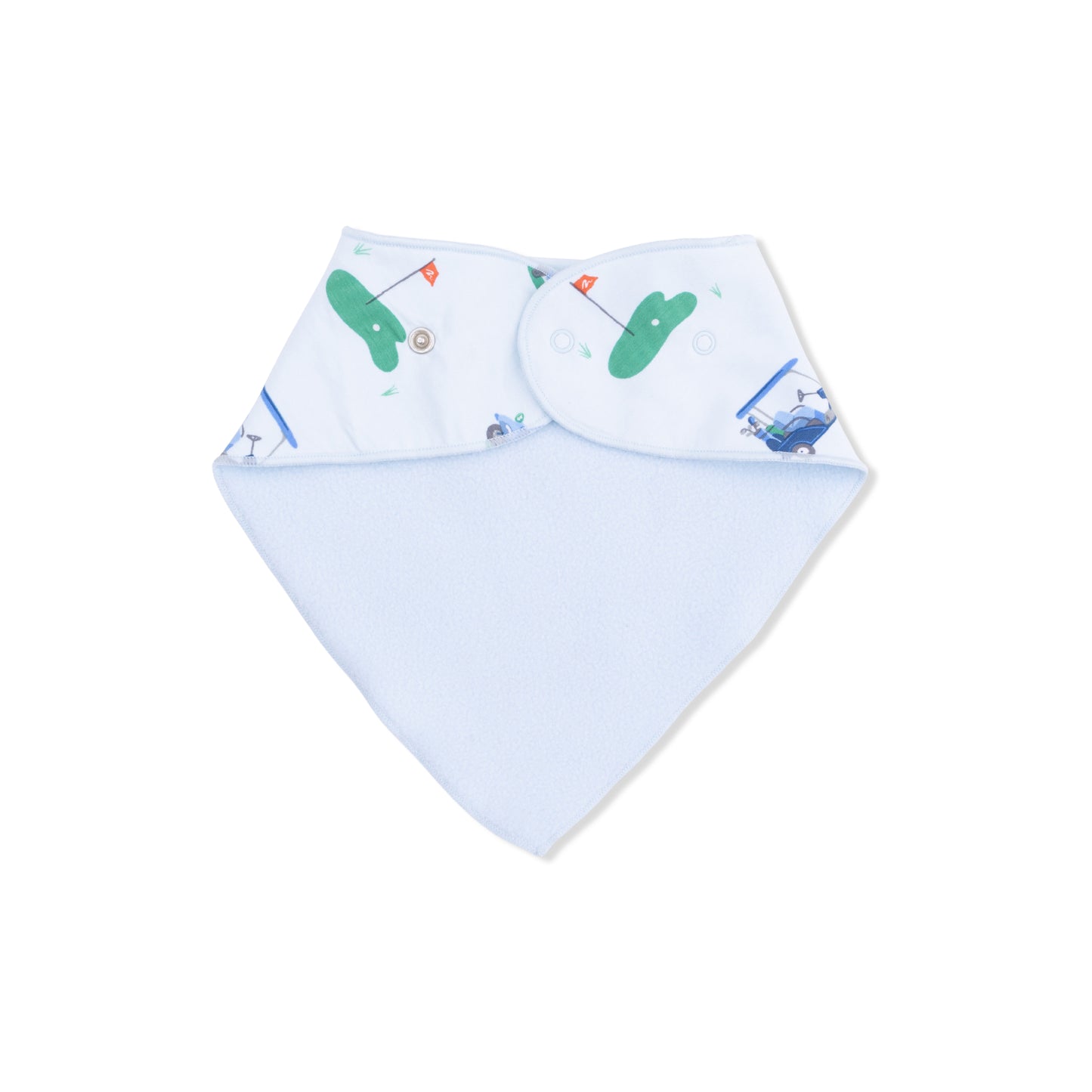 Vintage Golf Carts Blue - Bandana Bib