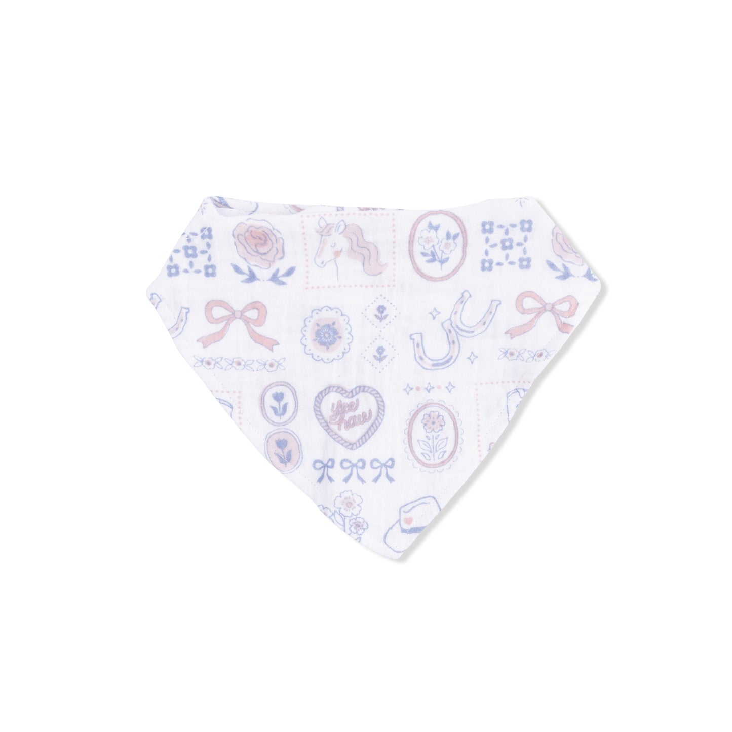 Country Western Heirlooms - Bandana Bib-Angel Dear