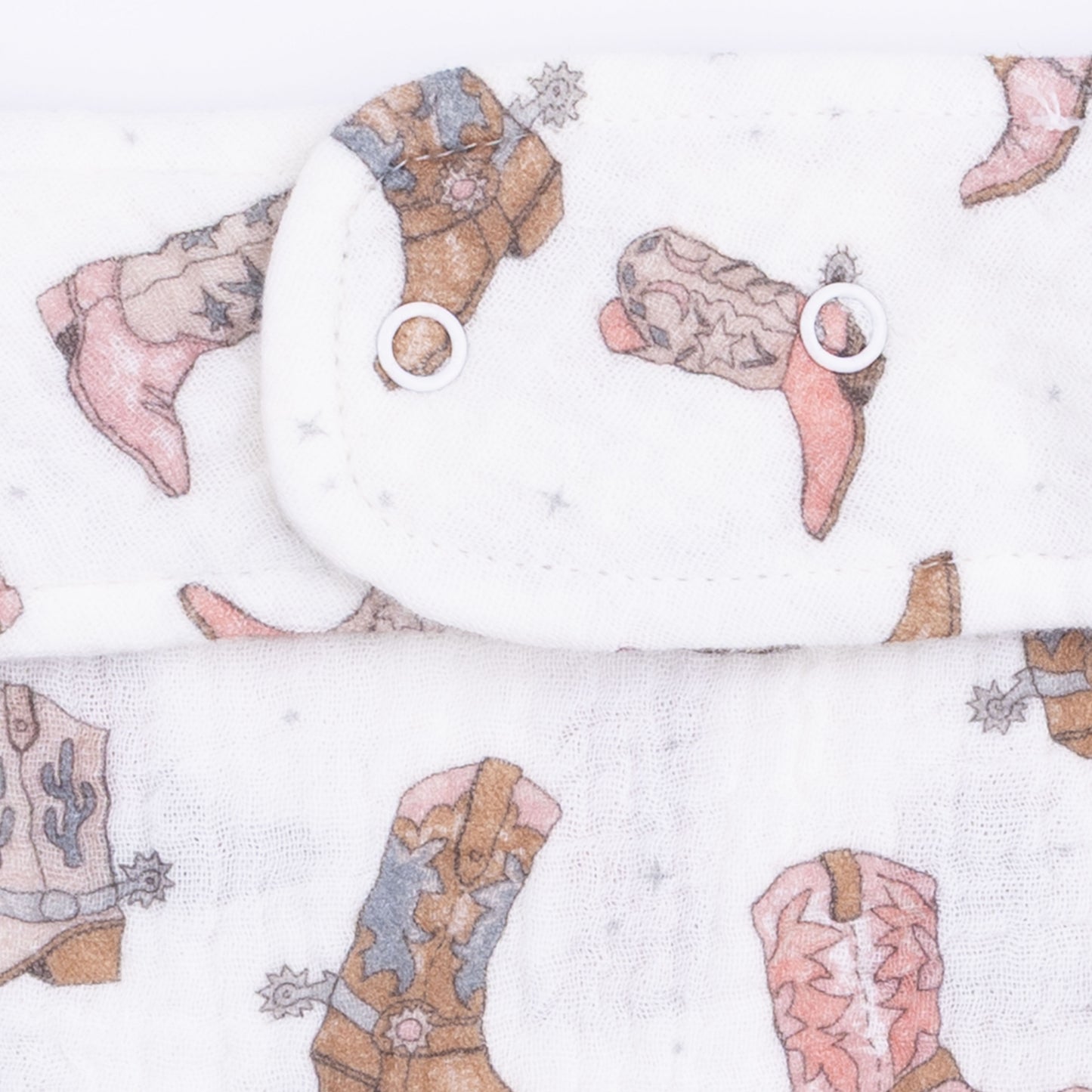 Cowgirl Boots - Bandana Bib