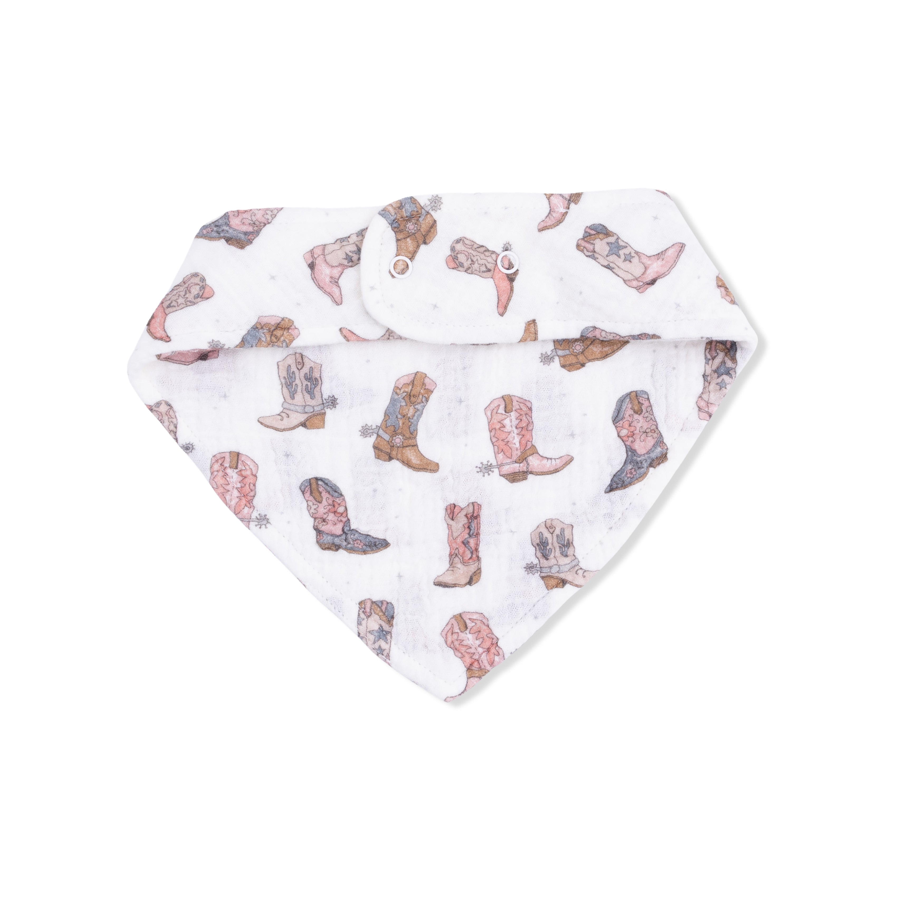 Cowgirl Boots - Bandana Bib
