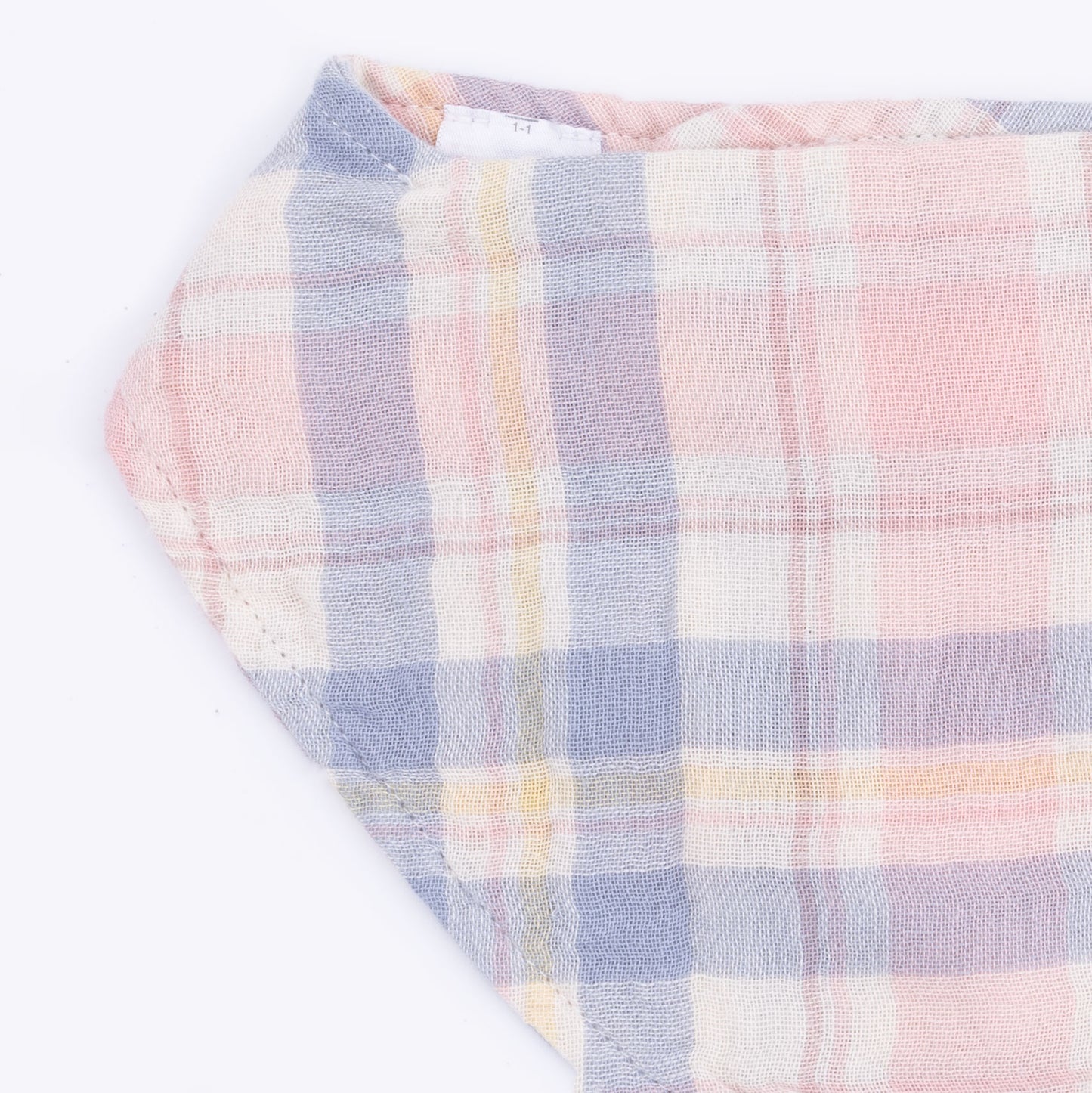 Dusty Plaid - Bandana Bib