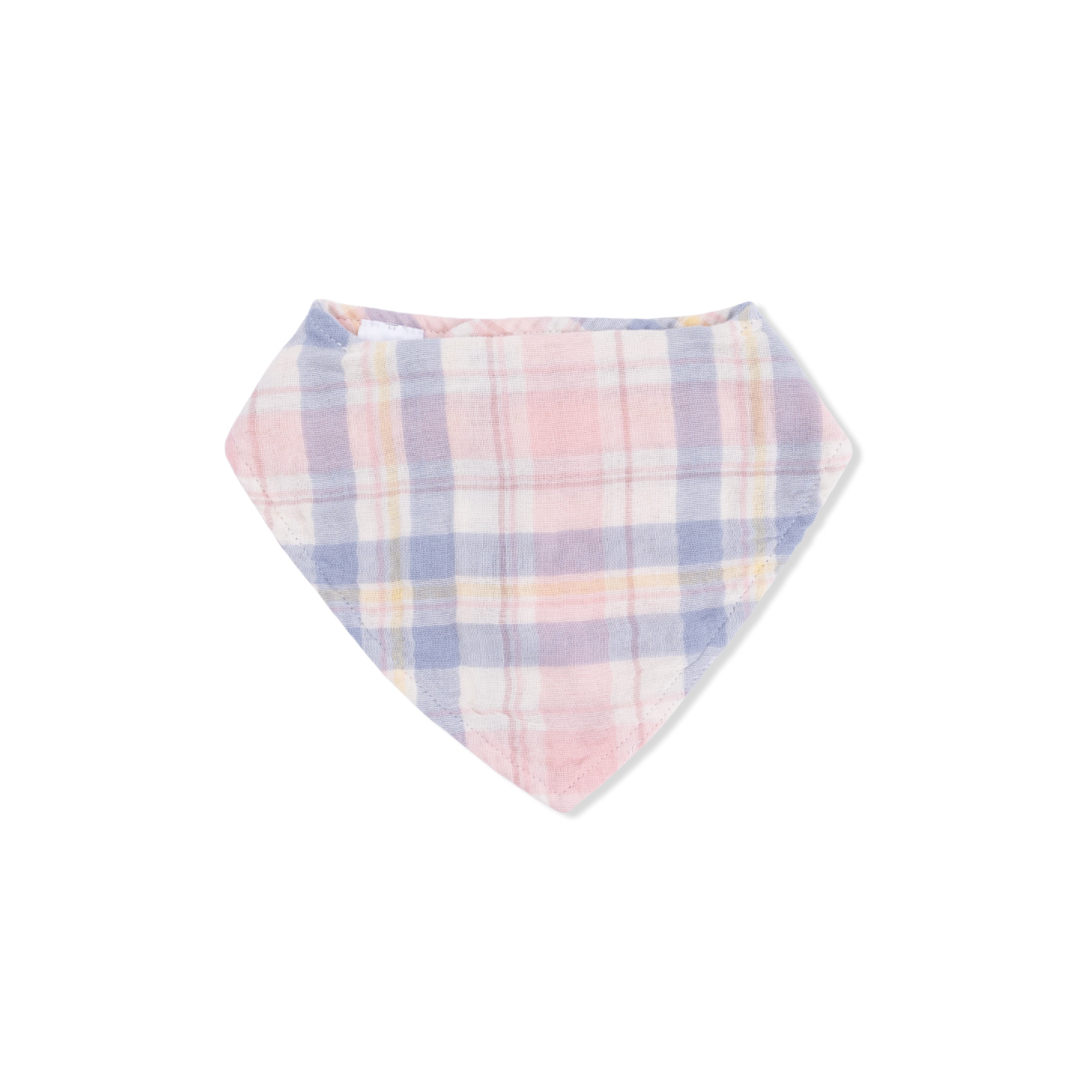 Dusty Plaid - Bandana Bib-Angel Dear