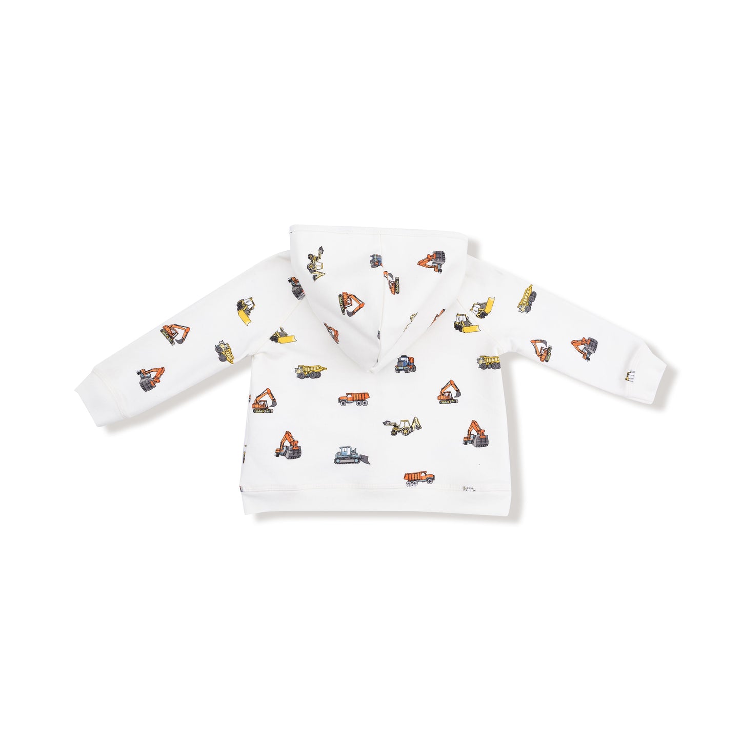 Zip Hoodie and Jogger Set in our  Construction Vehicles print from Angel Dear