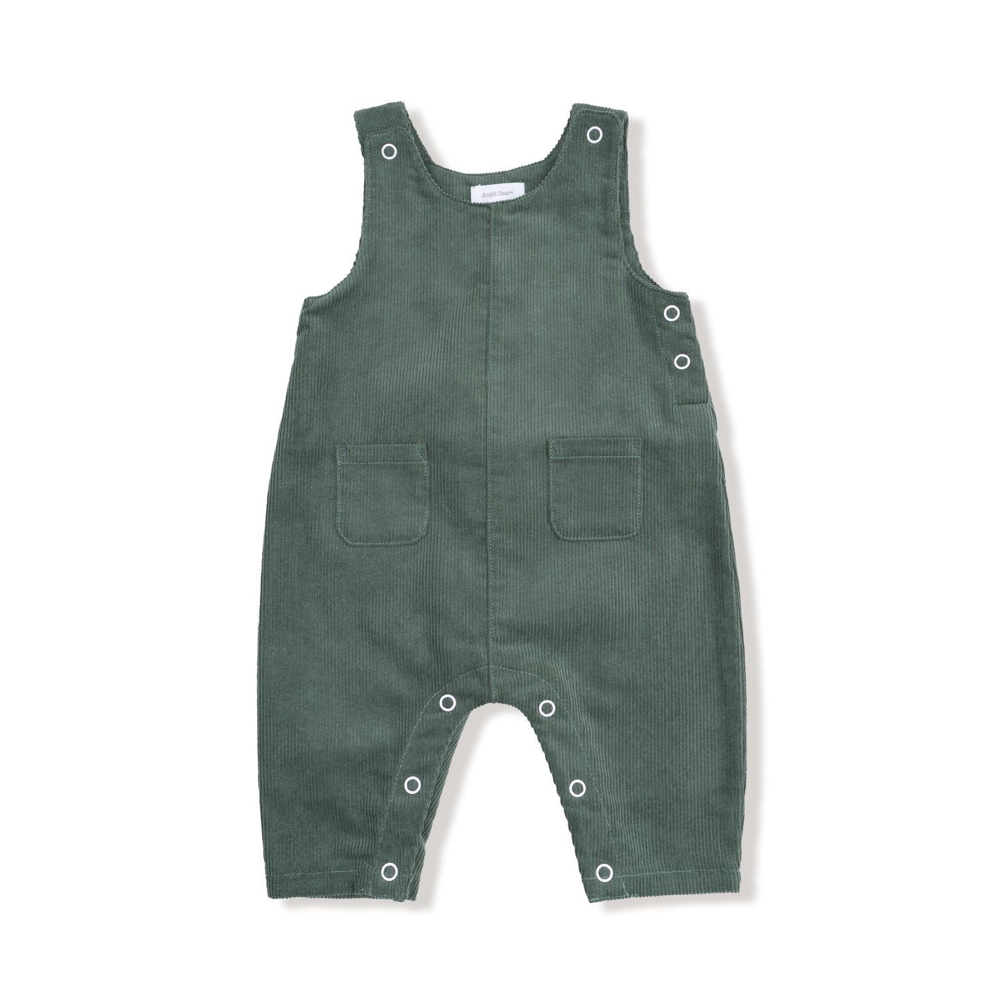 Uni Overalls in our Dark Ivy print from Angel Dear