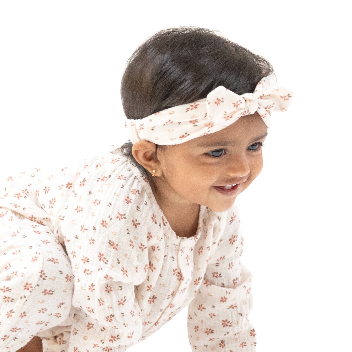 Knot Headband in our  Carrie Floral print from Angel Dear