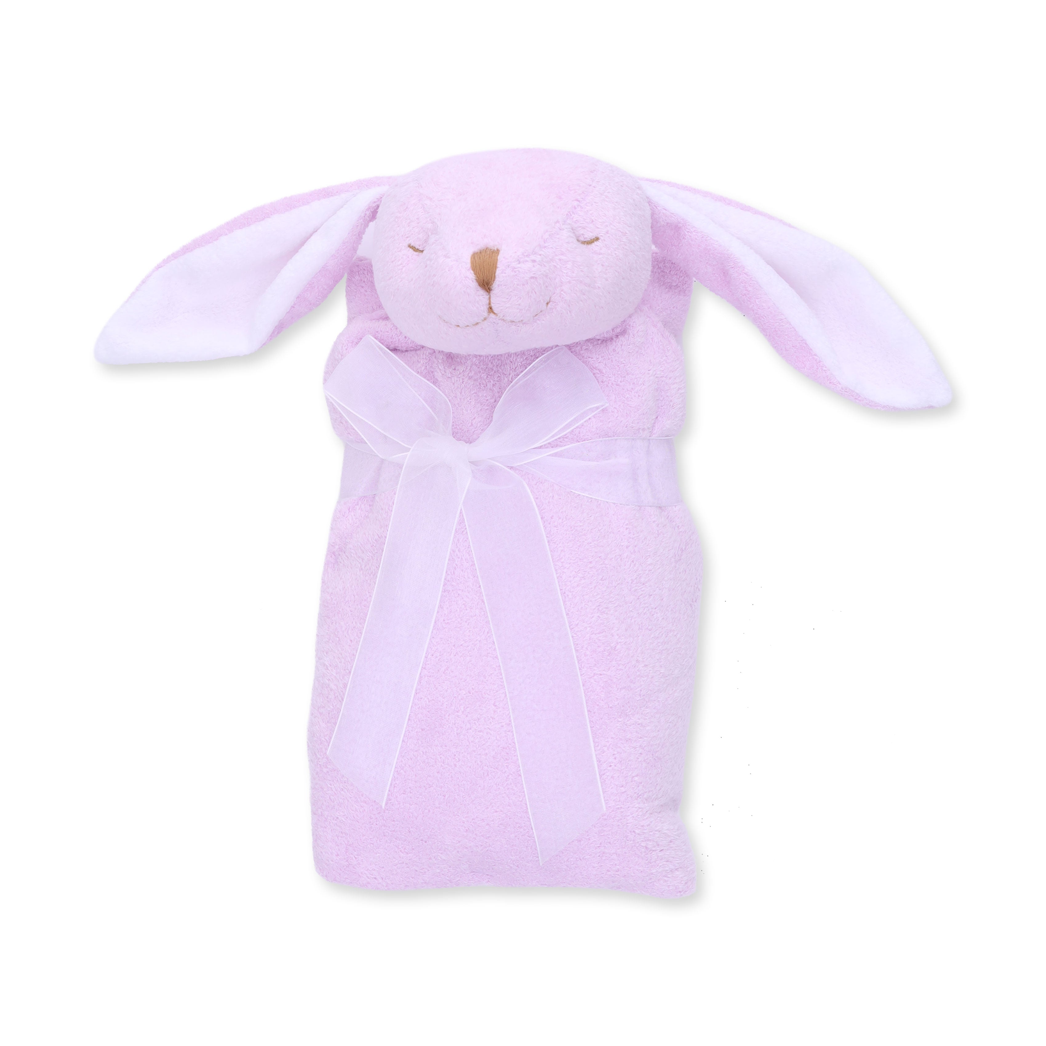 Lavender Bunny Nap Blanket