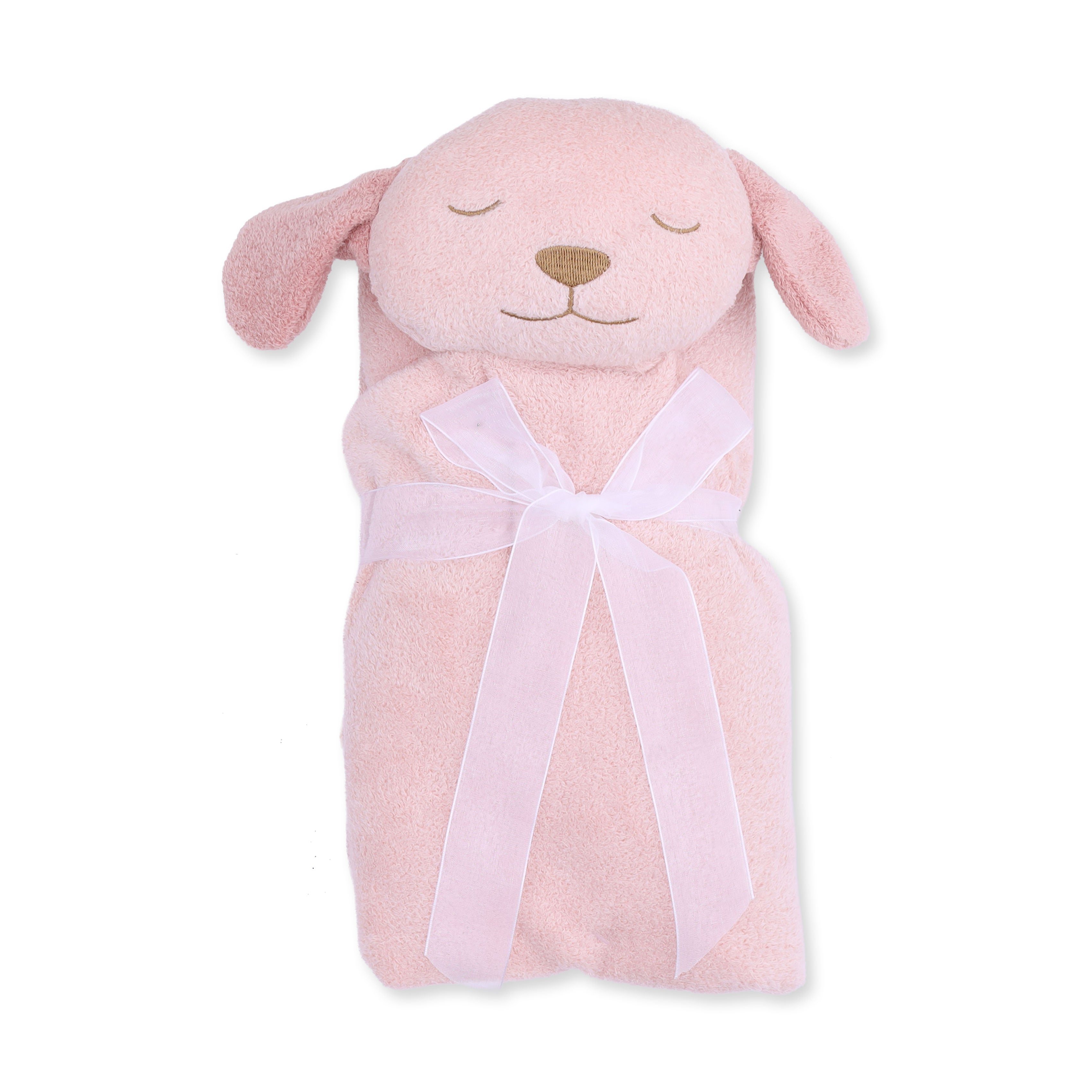 Blush Puppy Nap Blanket