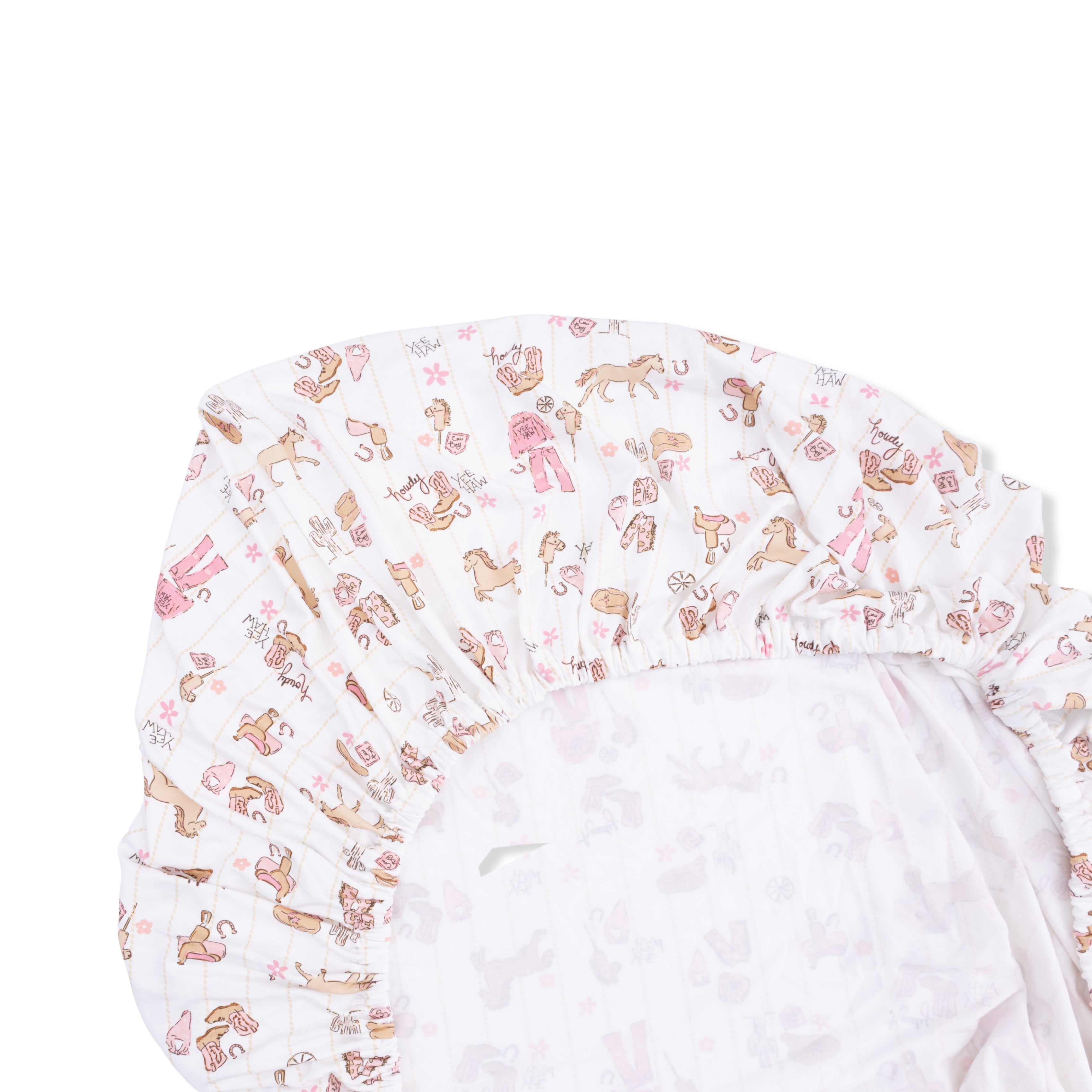 Cowgirl Nursery - Crib Sheet-Angel Dear