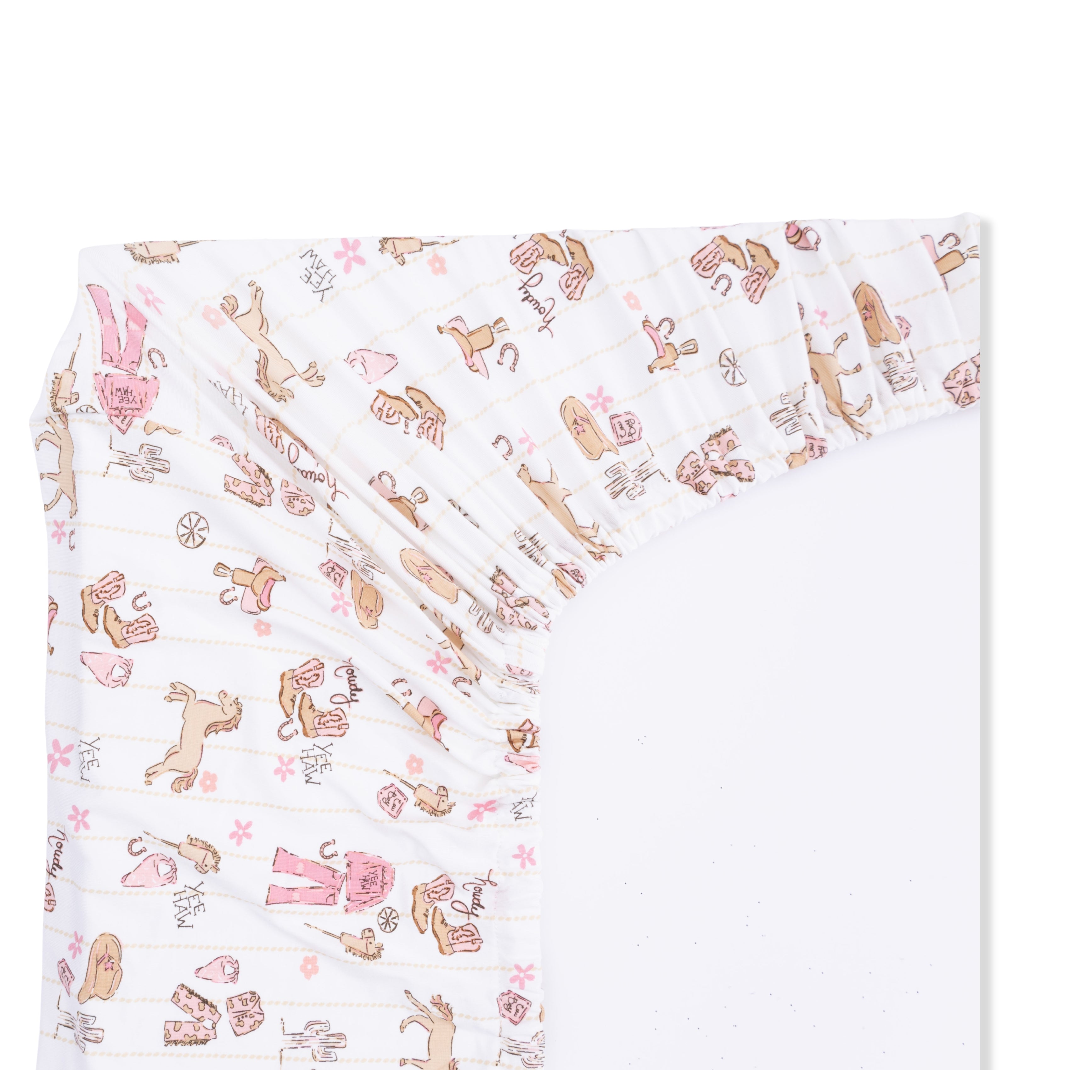 Cowgirl Nursery - Crib Sheet-Angel Dear