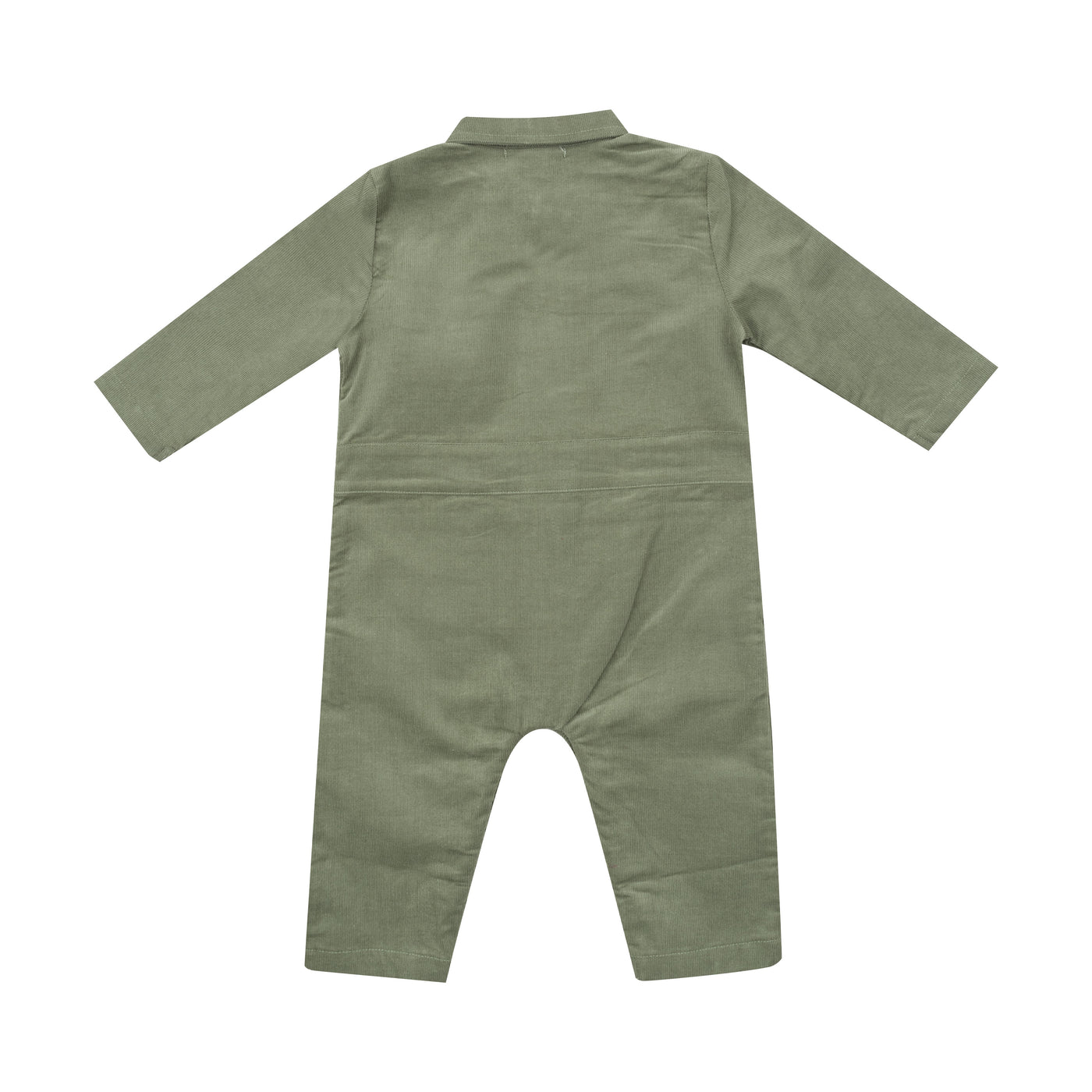 Retro Jumpsuit - Oil Green-Angel Dear