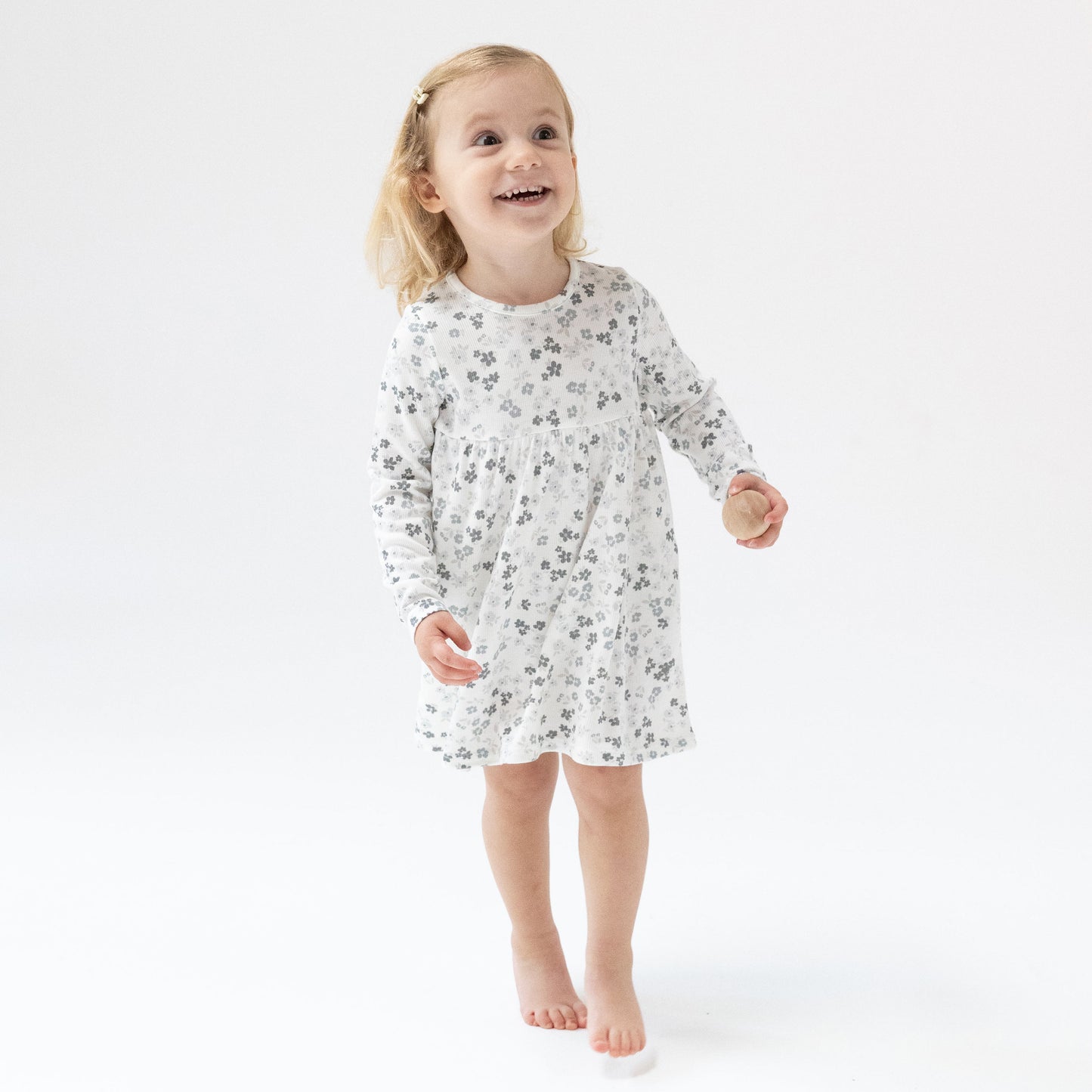 Simple Dress + Bloomer in our  Caroline's Calico print from Angel Dear