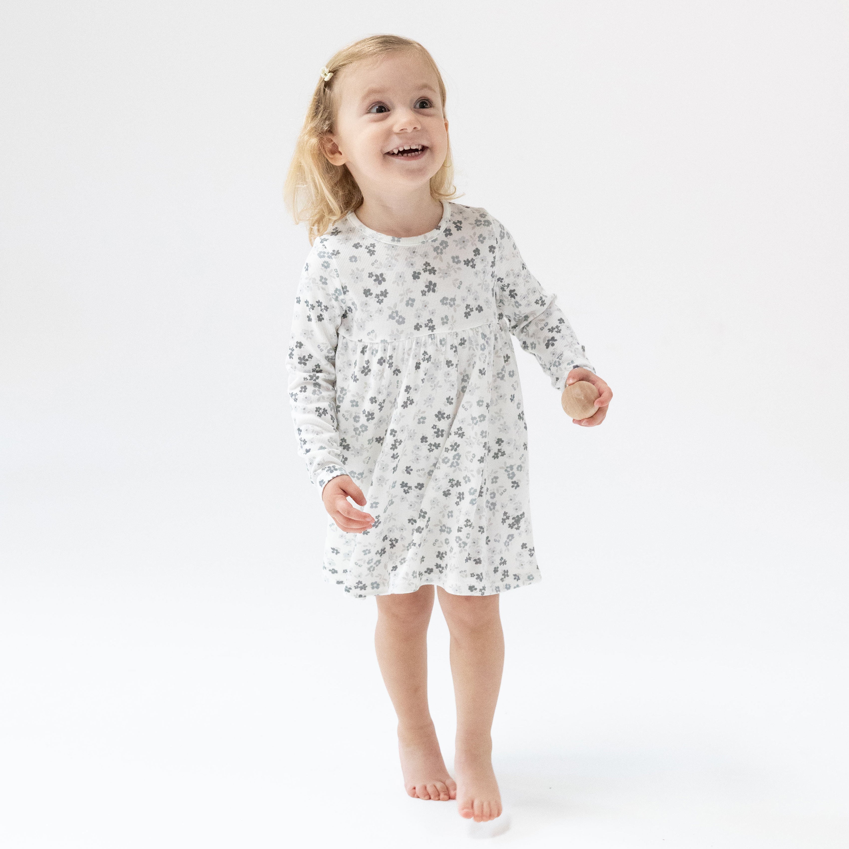 Simple Dress + Bloomer in our  Caroline's Calico print from Angel Dear