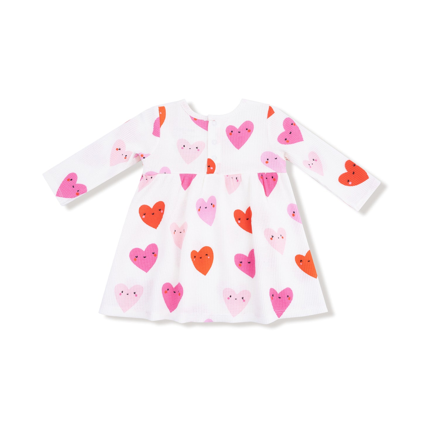 Simple Dress + Bloomer in our  Happy Hearts print from Angel Dear