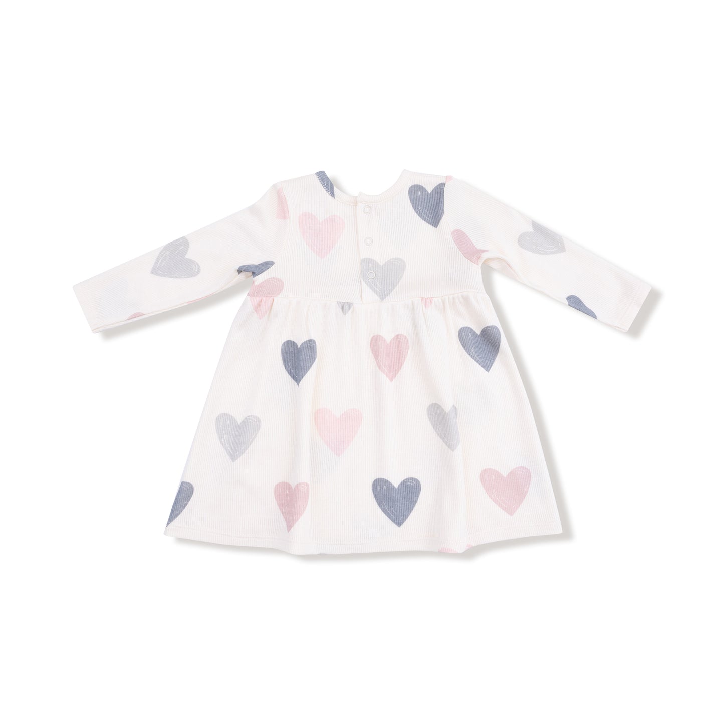 Simple Dress + Bloomer in our  Hearts print from Angel Dear