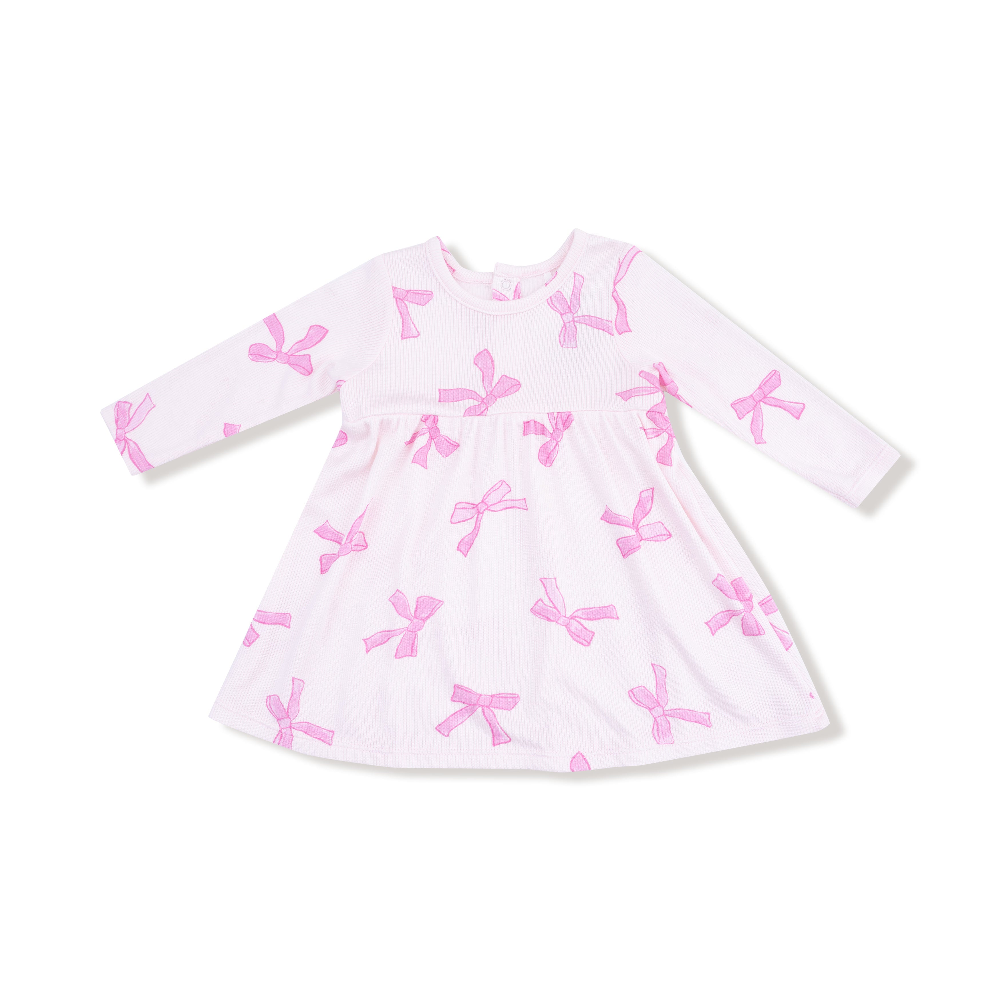 Simple Dress + Bloomer in our  Pretty Bows print from Angel Dear