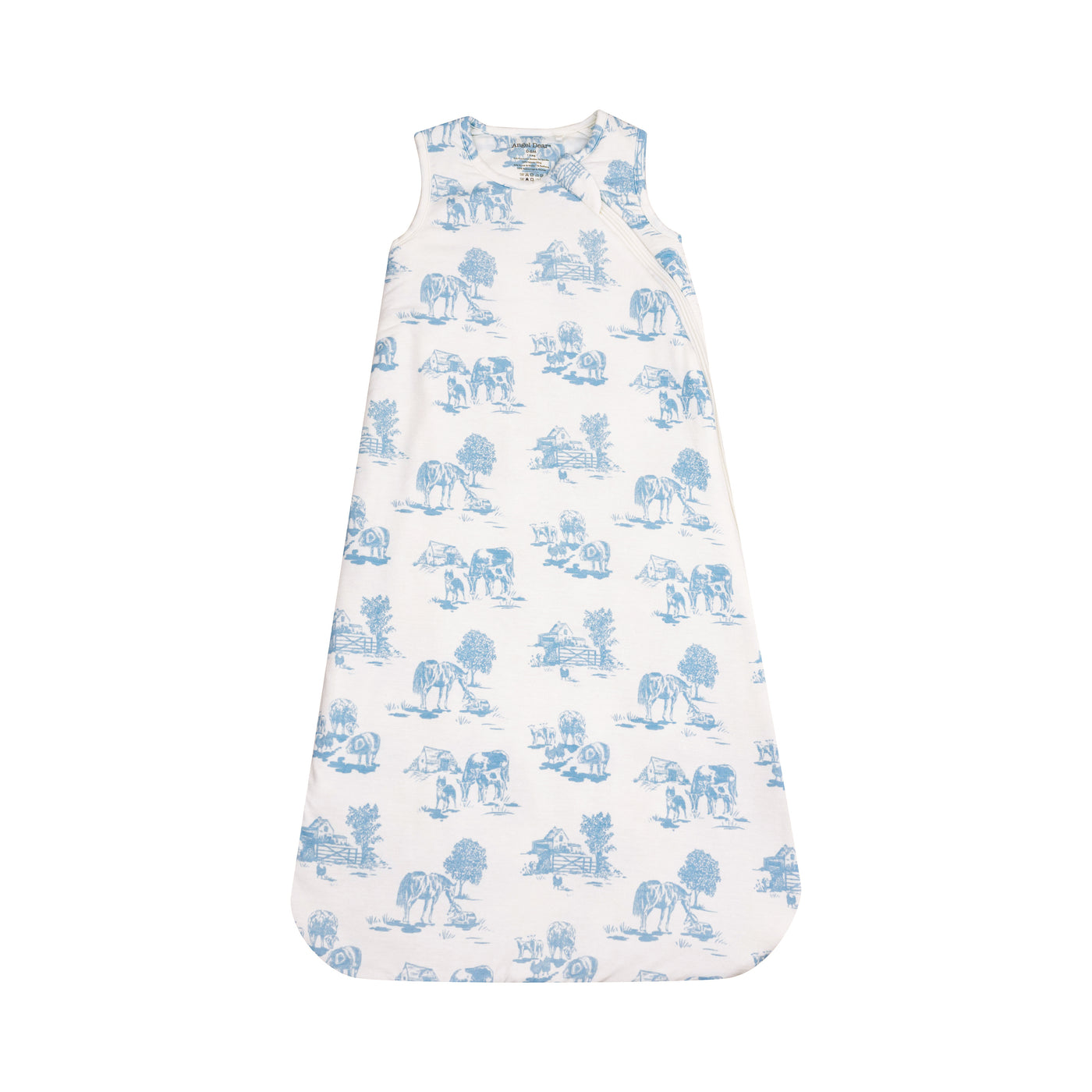 Sleep Bag - Farm Toile Blue