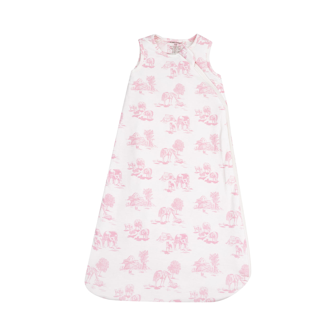 Sleep Bag - Farm Toile Pink