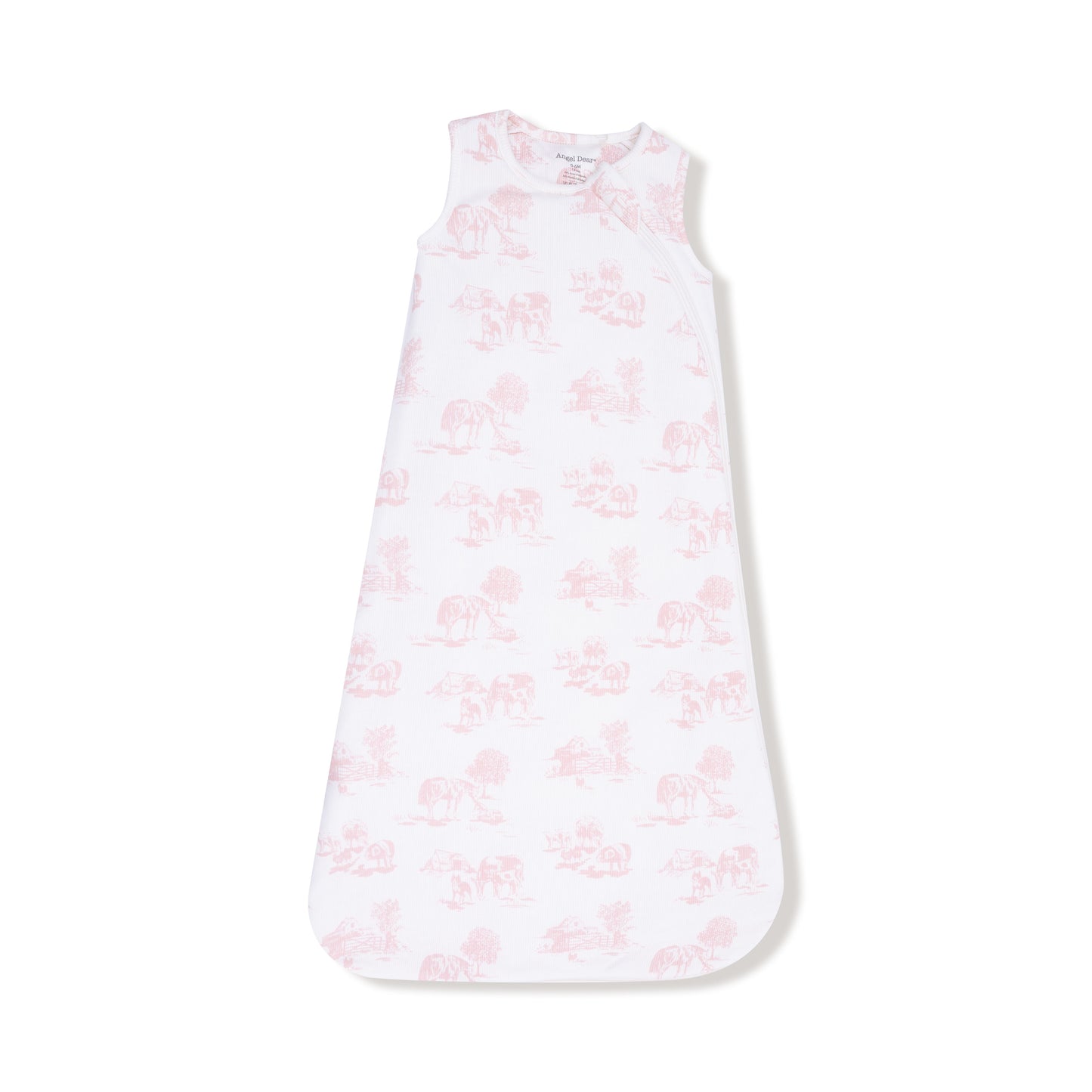 Sleep Bag in our  Farm Toile - Pink print from Angel Dear