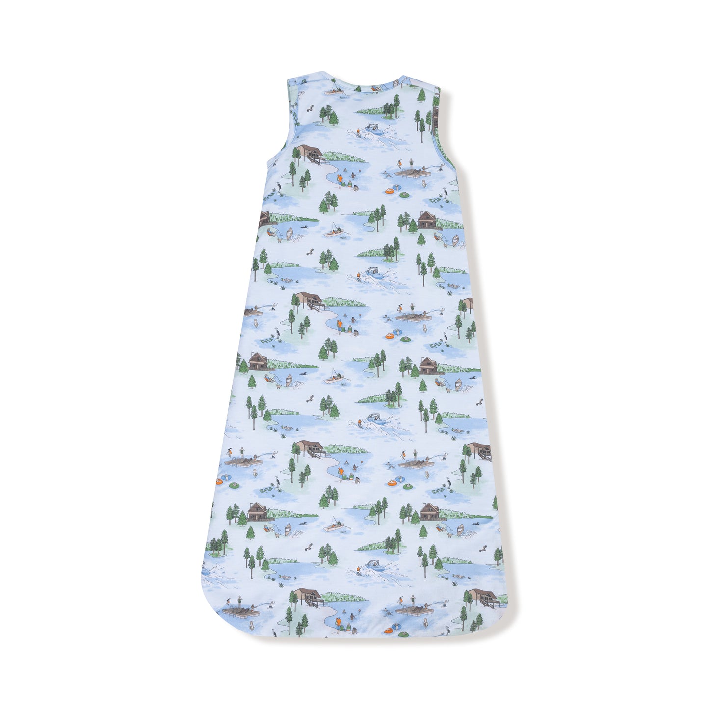Sleep Bag in our  Lake Life print from Angel Dear