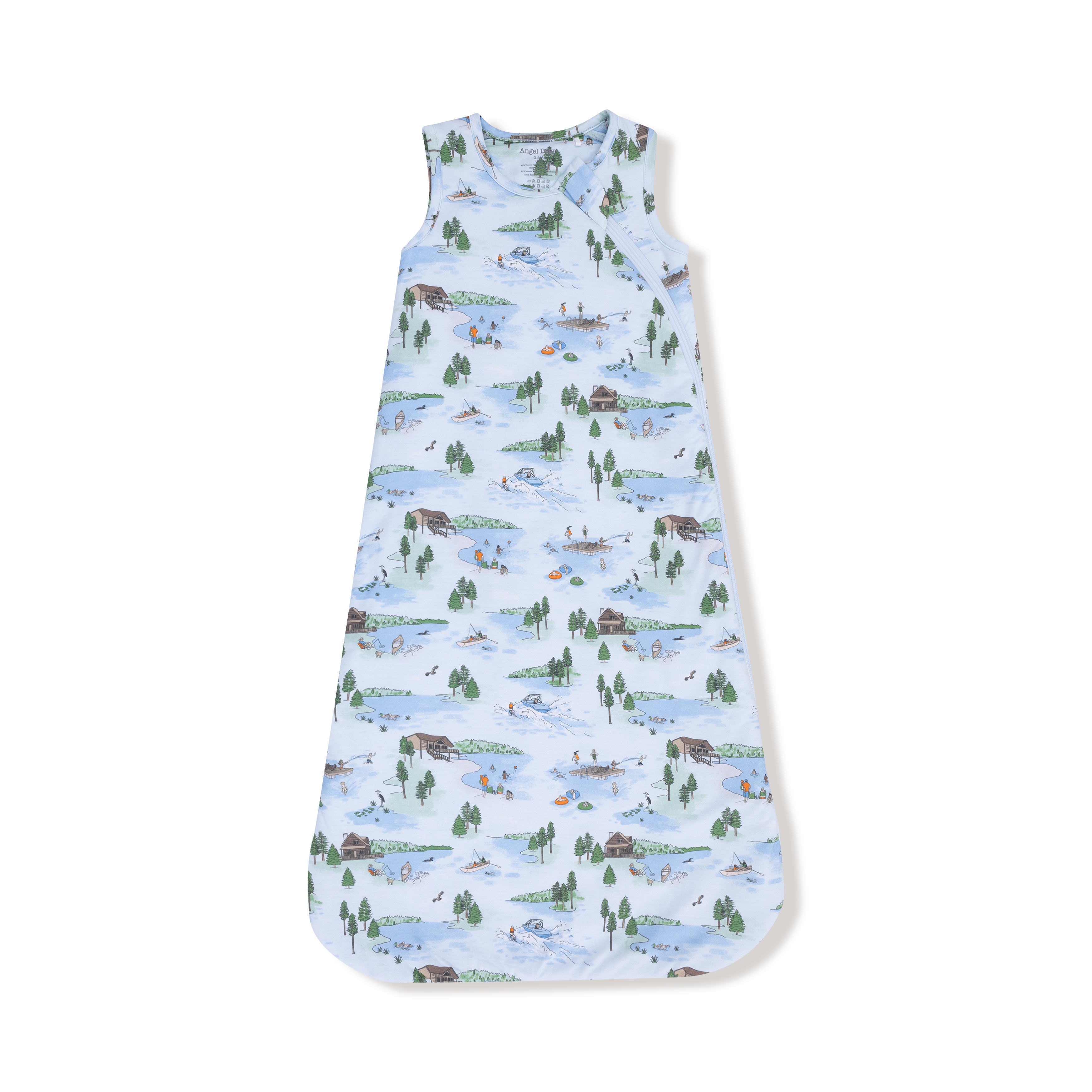 Sleep Bag in our  Lake Life print from Angel Dear