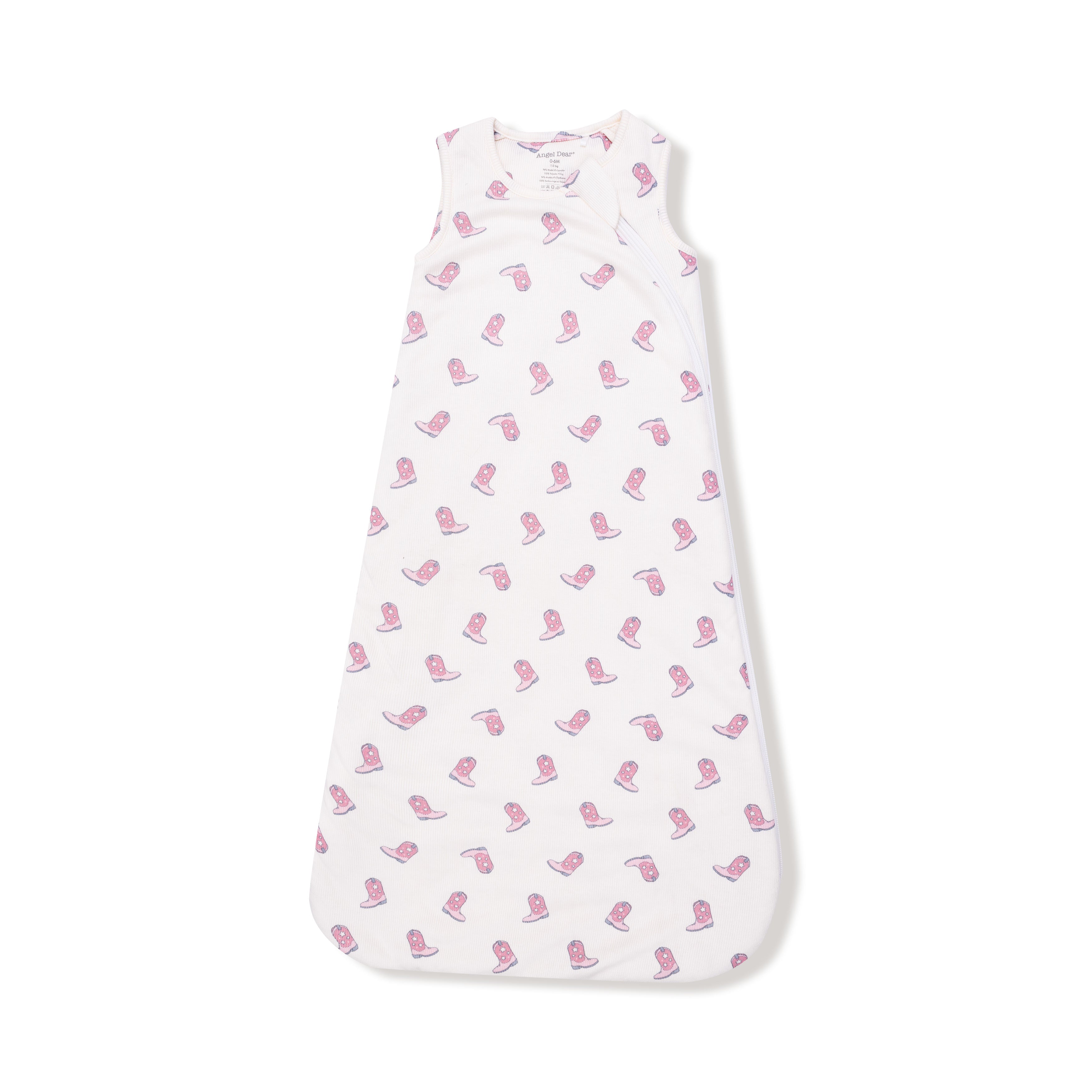 Sleep Bag in our  Petite Cowgirl Boots print from Angel Dear