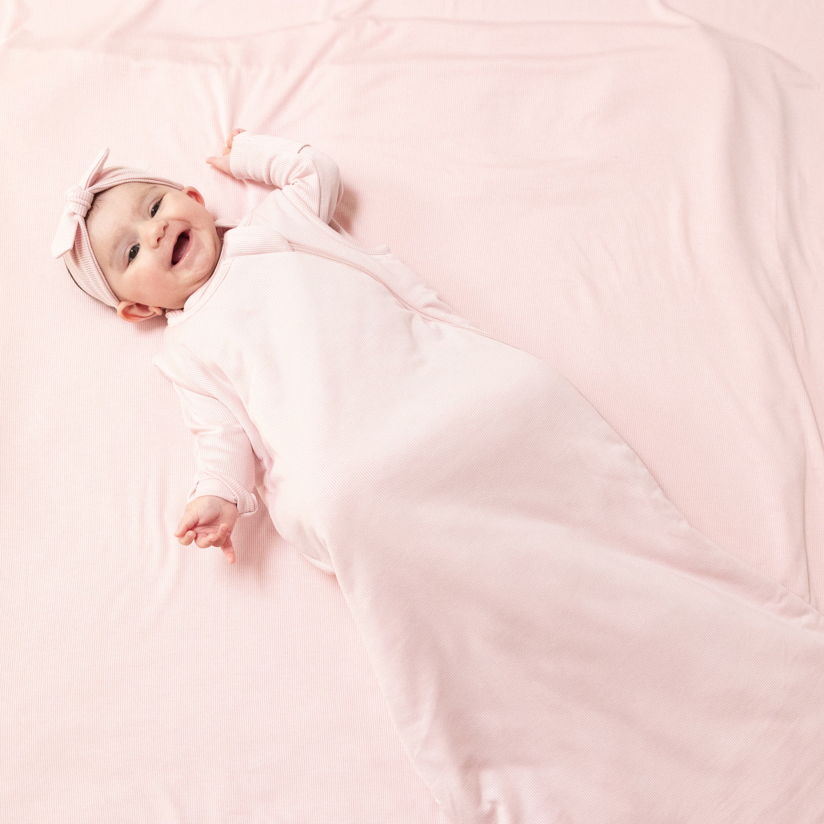 Sleep Bag in our Potpourri print from Angel Dear