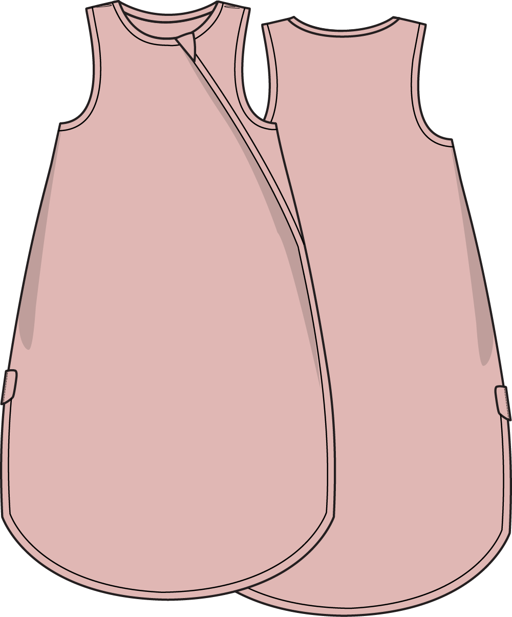 Solid Peachskin - Sleep Bag