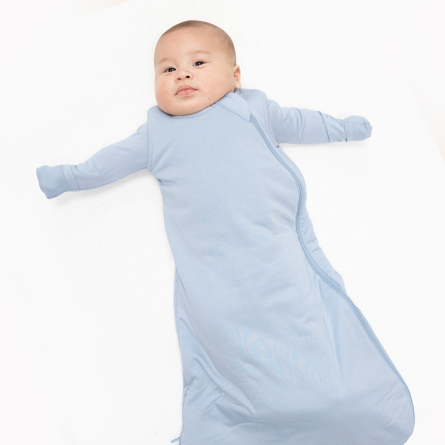 Solid Sheer Blue Rib - Sleep Bag