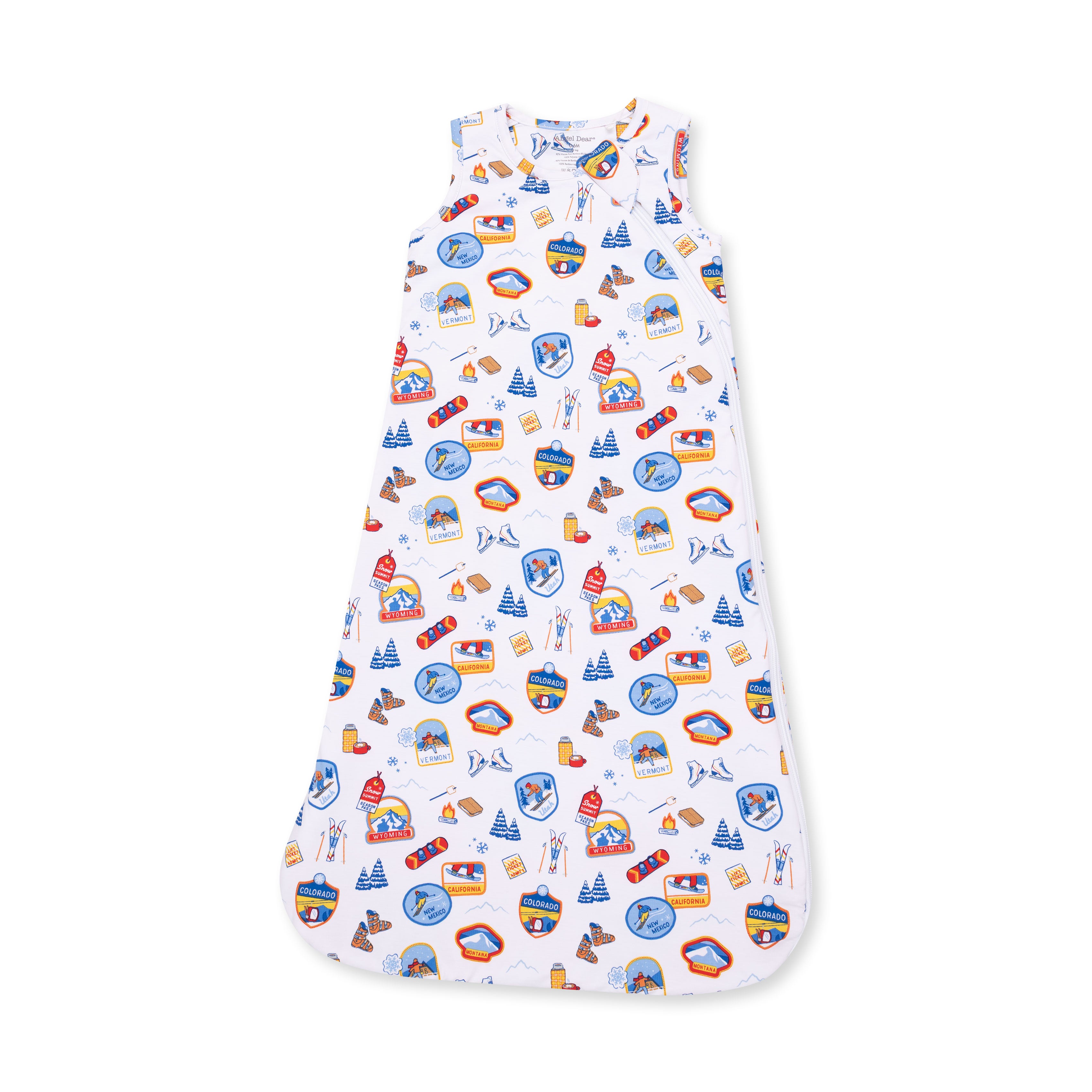 Vintage Ski Patches - Sleep Bag