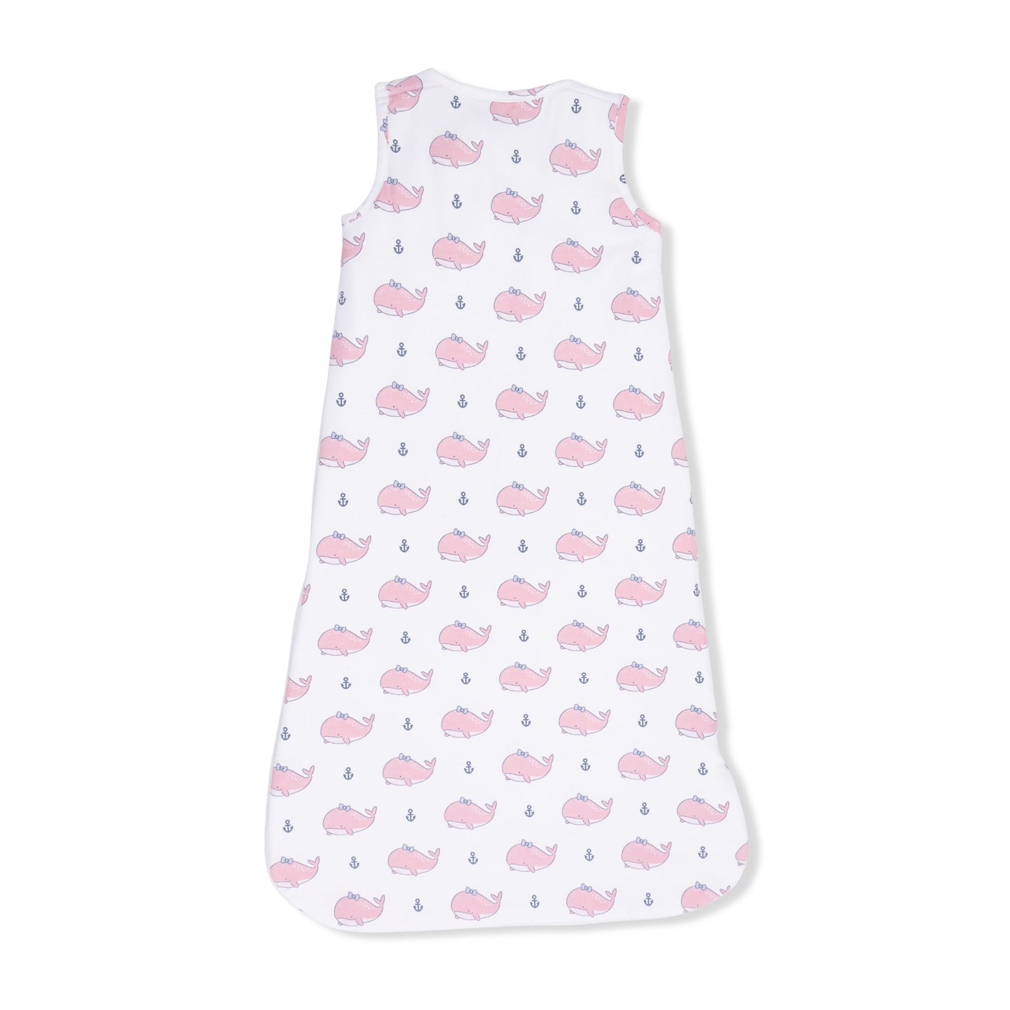 Bubbly Whale with Bow Pink - Sleep Bag-Angel Dear