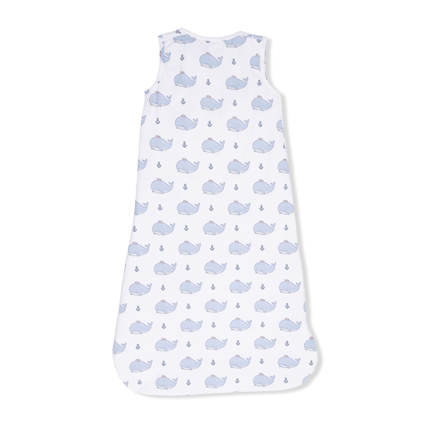 Bubbly Sailor Whale Blue - Sleep Bag-Angel Dear