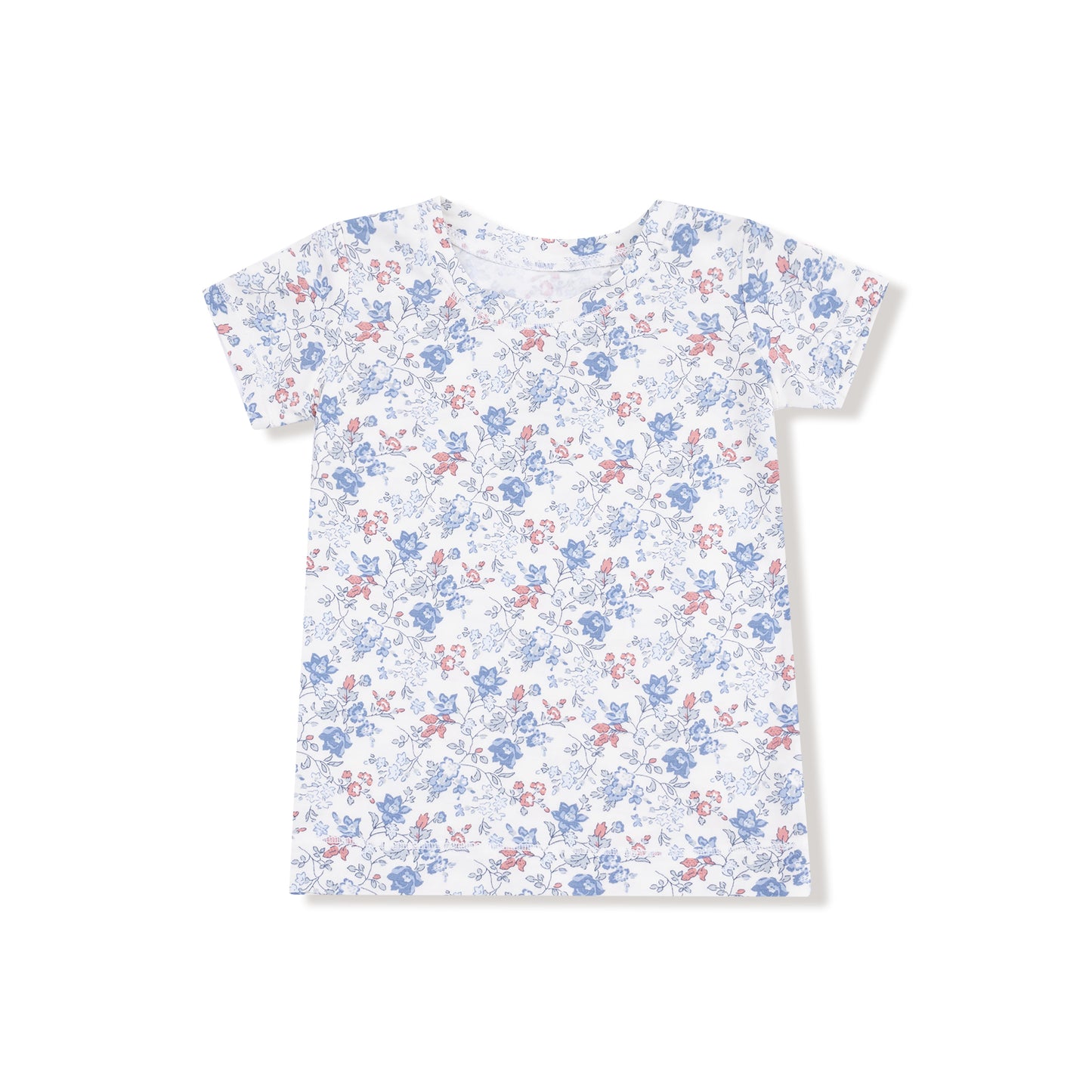 Short Sleeve Loungewear Set in our  Country Girl Floral print from Angel Dear