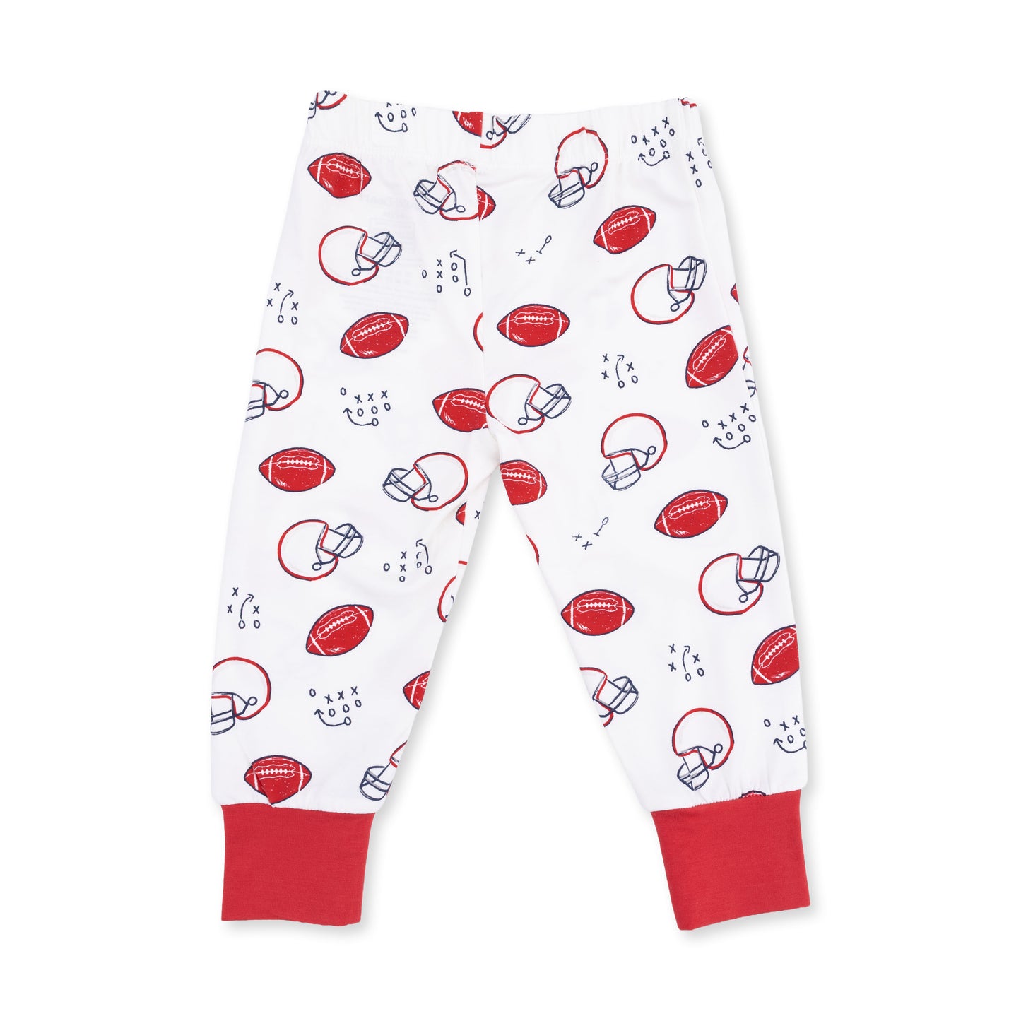 Touchdown Time - Short Sleeve Loungewear Set