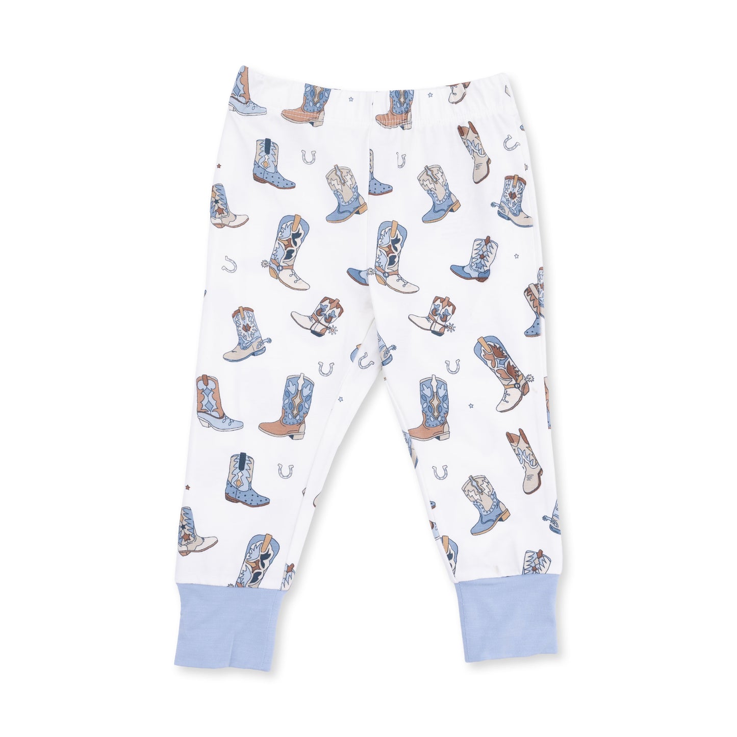 Buckaroo Boots - Short Sleeve Loungewear Set