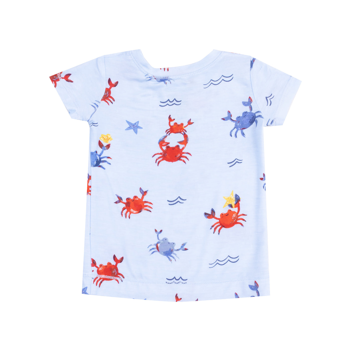 Short Sleeve  Loungewear Set - Crayon Crabs