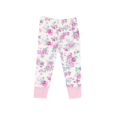 Short Sleeve Loungewear Set - Cute Little Roses