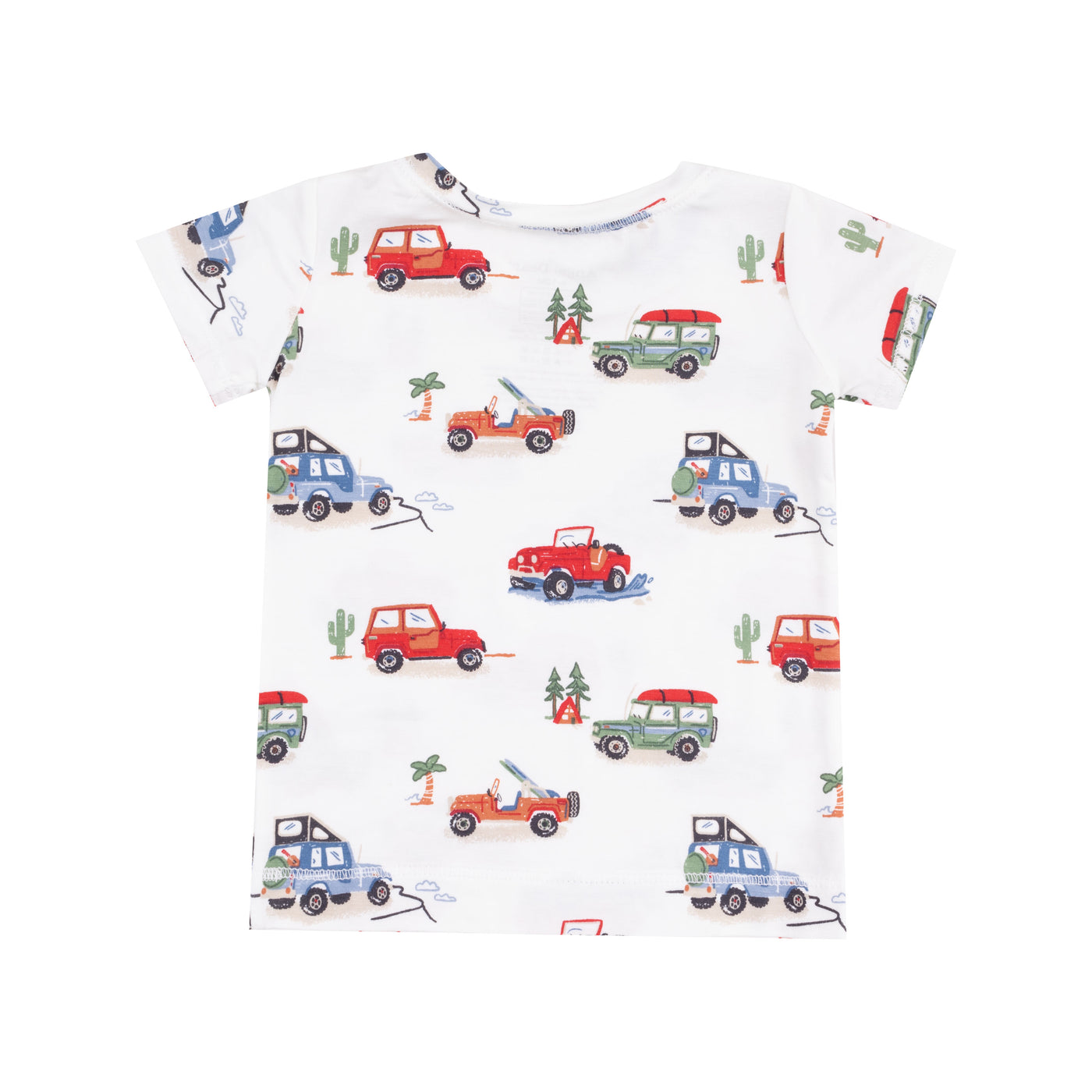 Short Sleeve Loungewear Set - Off-Road Adventure