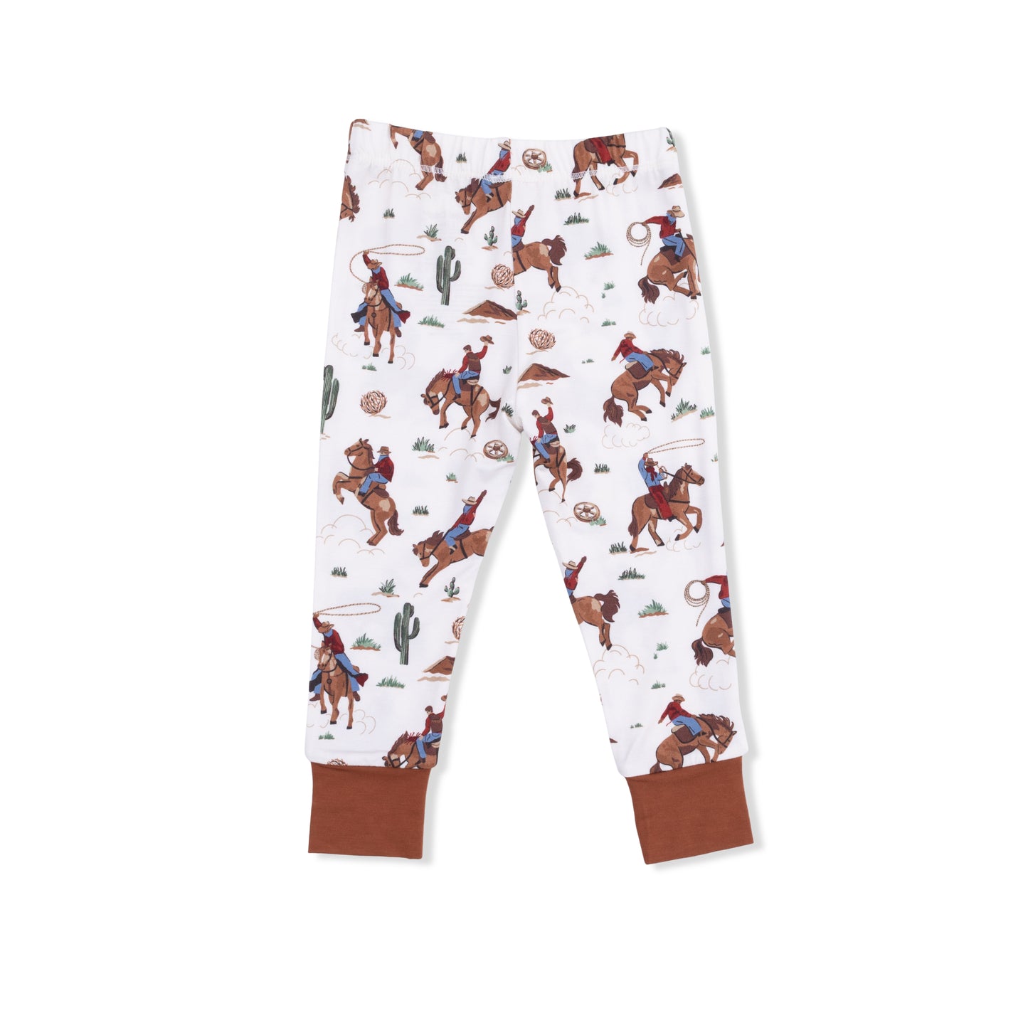 Buckaroo Western - Short Sleeve Loungewear Set-Angel Dear