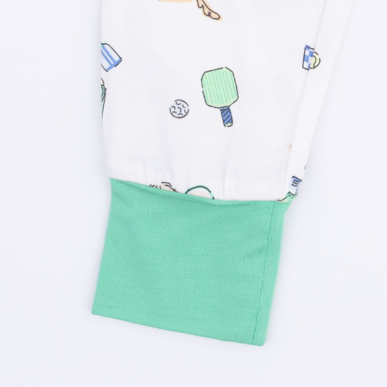 Country Club Dogs Neutral - Short Sleeve Loungewear Set-Angel Dear