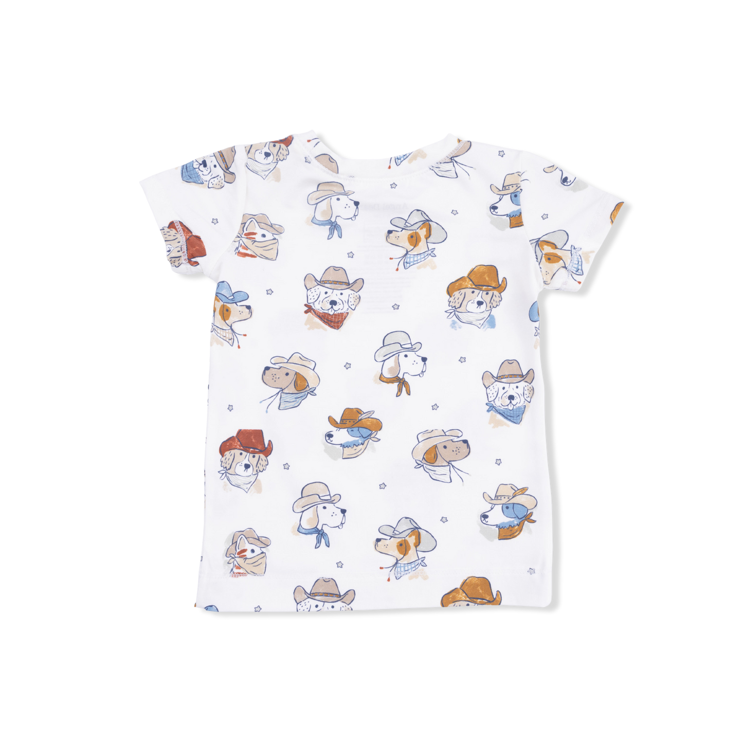 Cowdogs - Short Sleeve Loungewear Set-Angel Dear