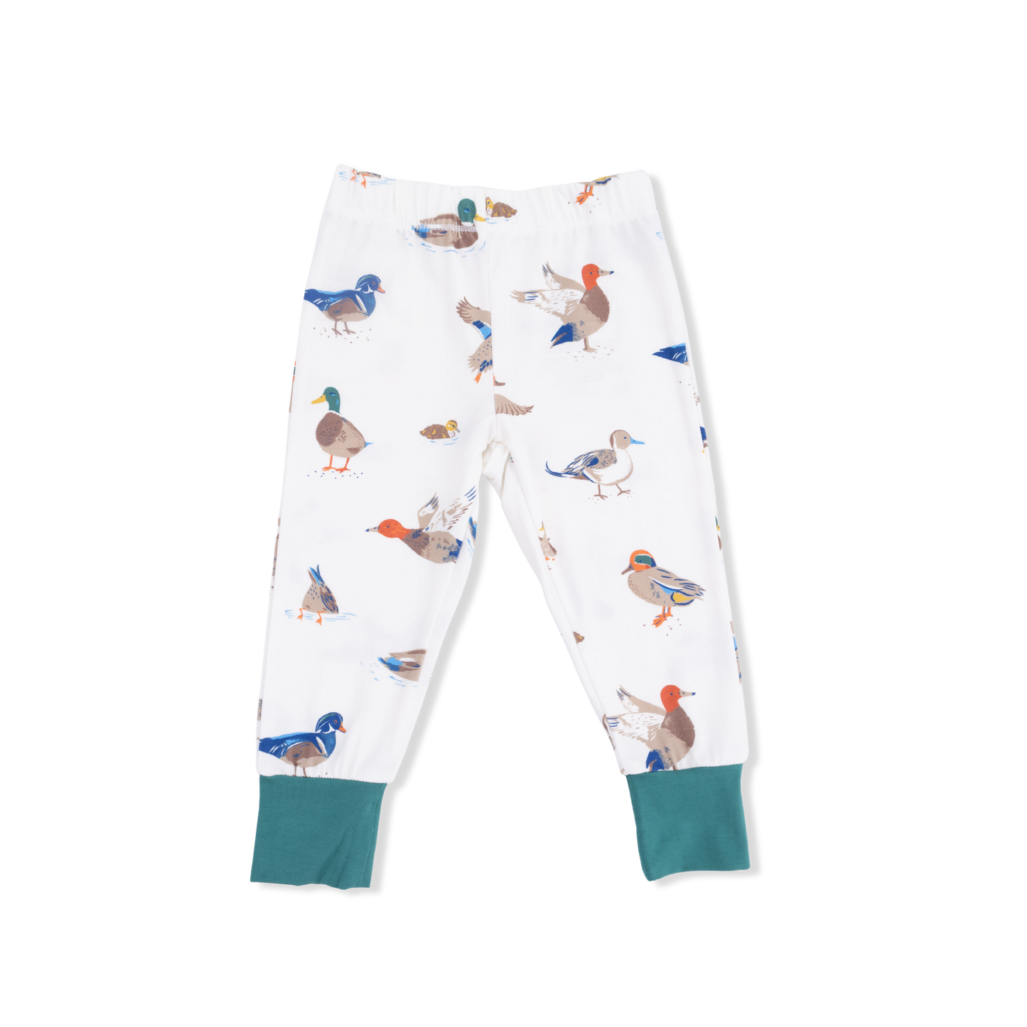 Ducks - Short Sleeve Loungewear Set-Angel Dear