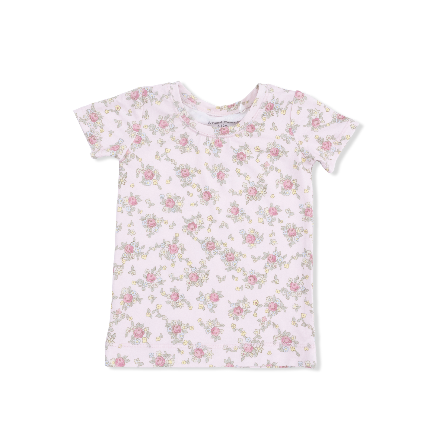 Edith's Rose Garden - Short Sleeve Loungewear Set-Angel Dear